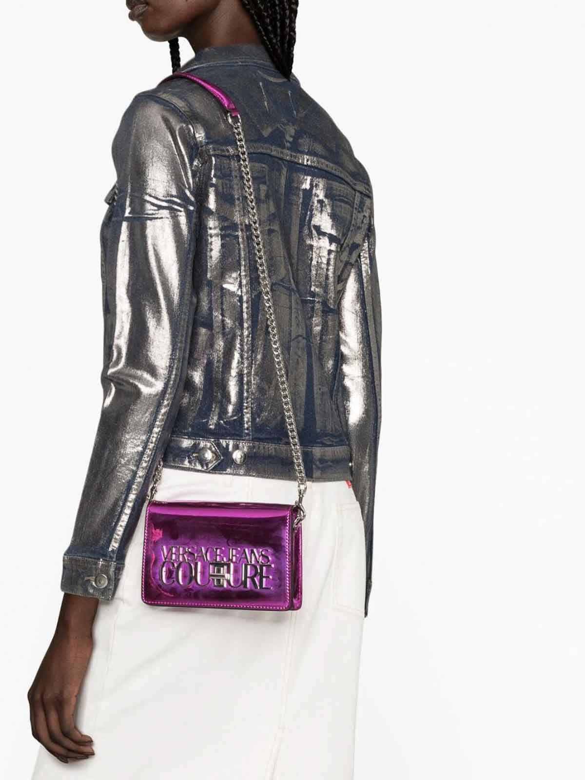 Versace Jeans Couture Logo-plaque crossbody bag|75VA4BL3ZS817455
