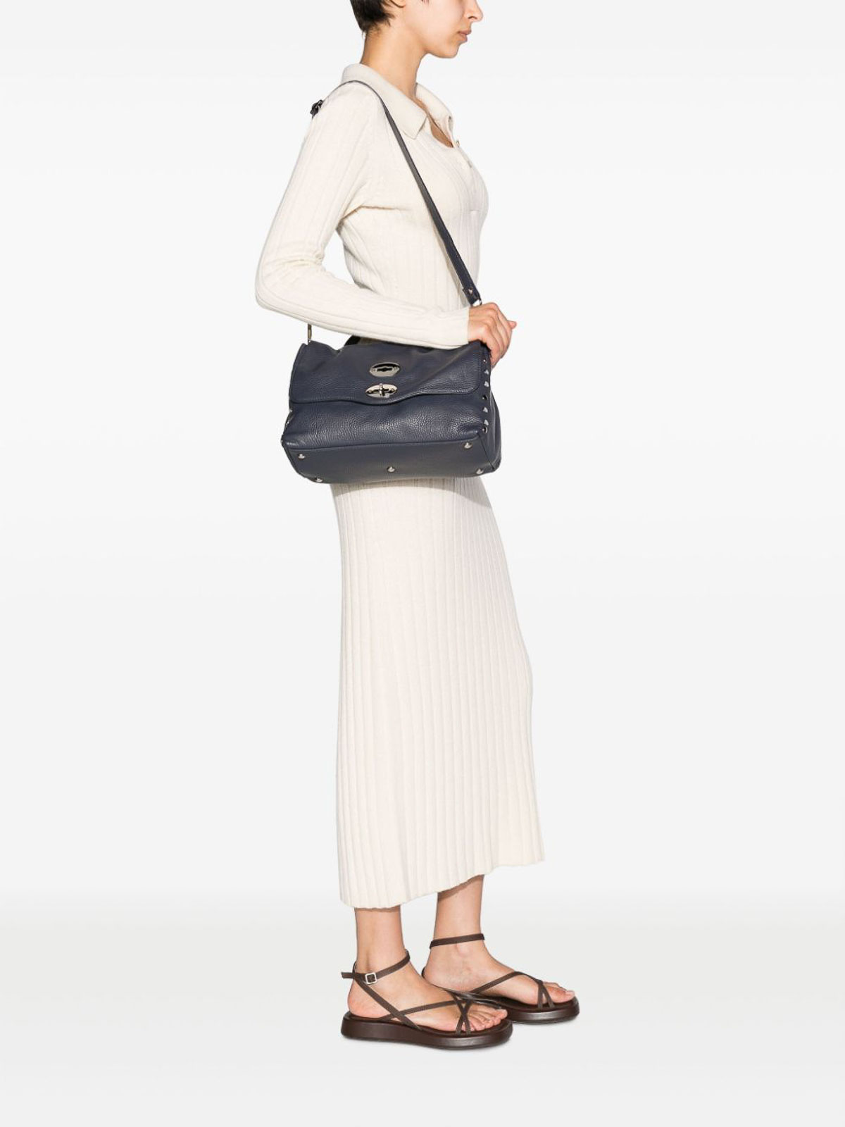 Zanellato tote bag - Blue - Women | 0680100040000SMALLZ0510