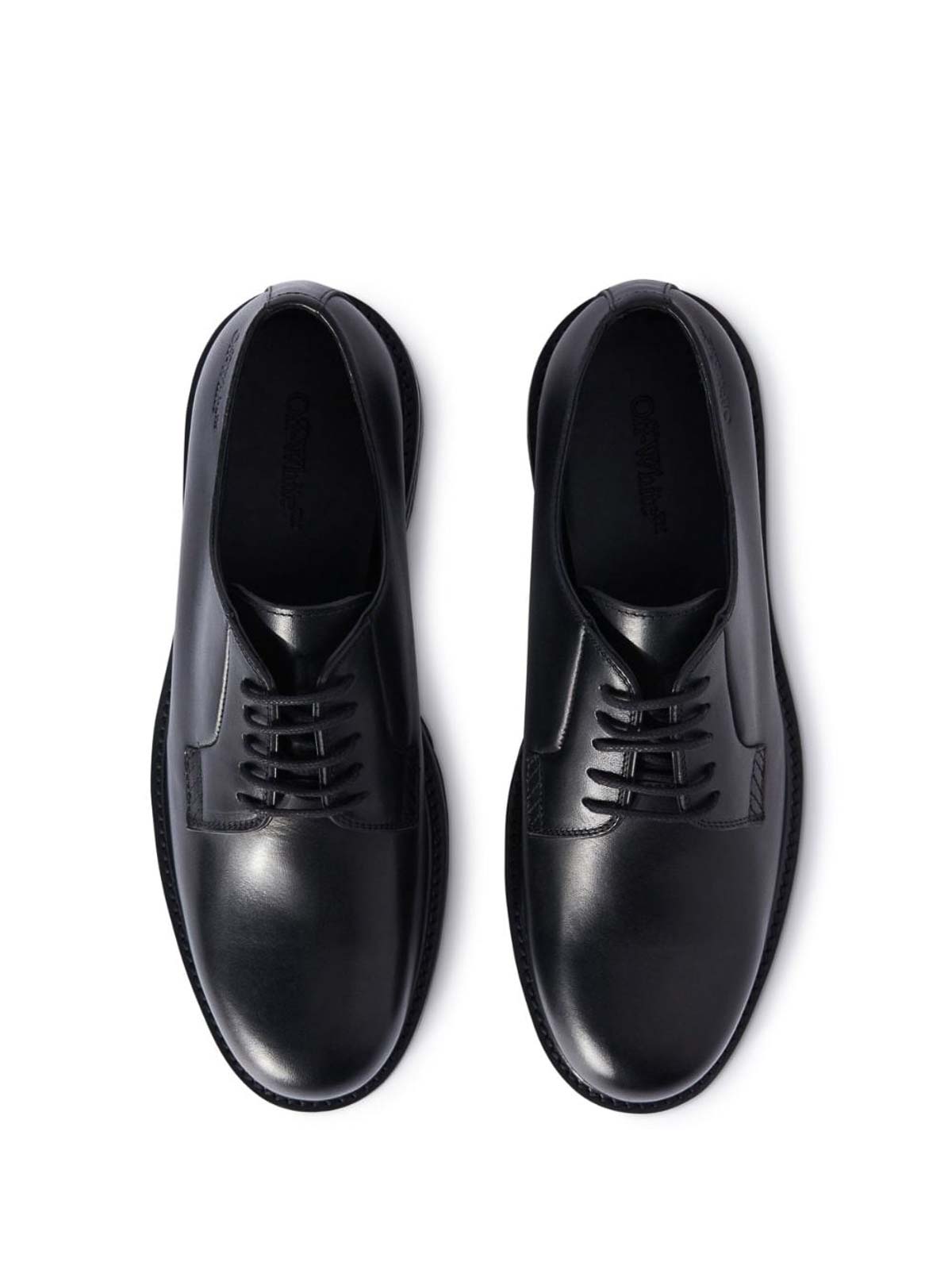 Shop Off-white Zapatos Con Cordones - Negro In Black