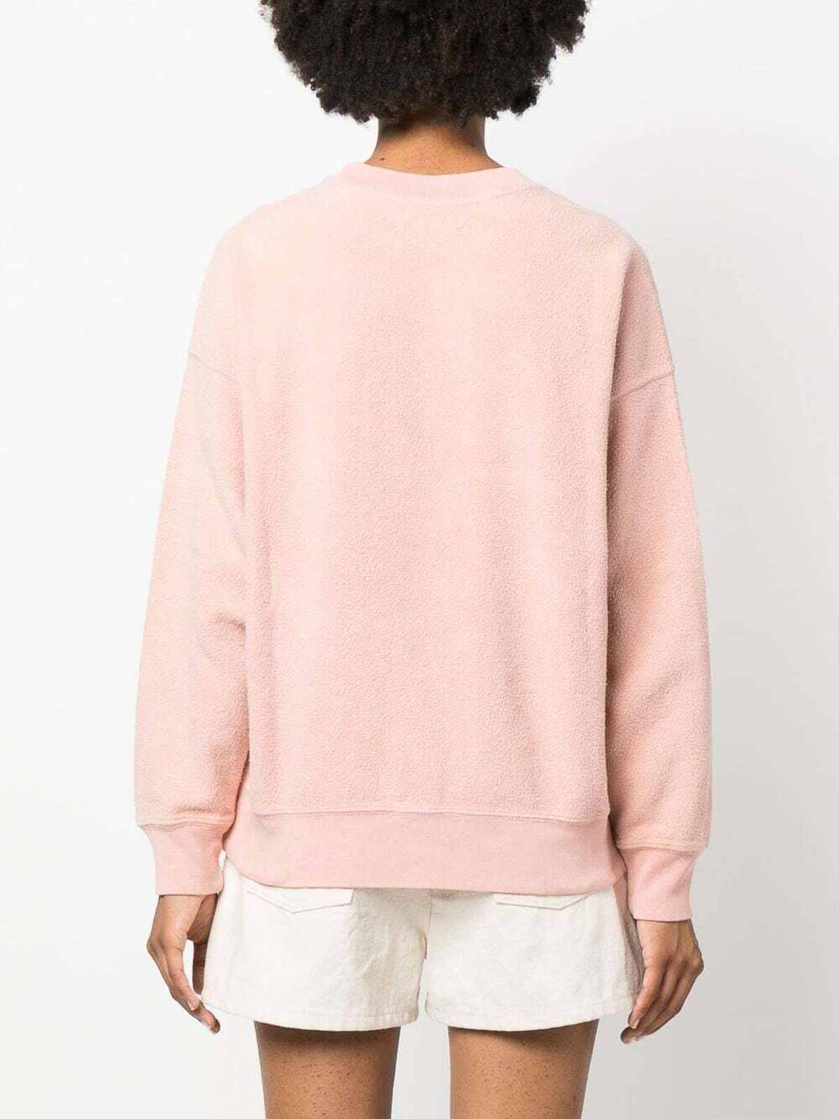 Shop Autry Amour Logo Sweatshirt In Pink
