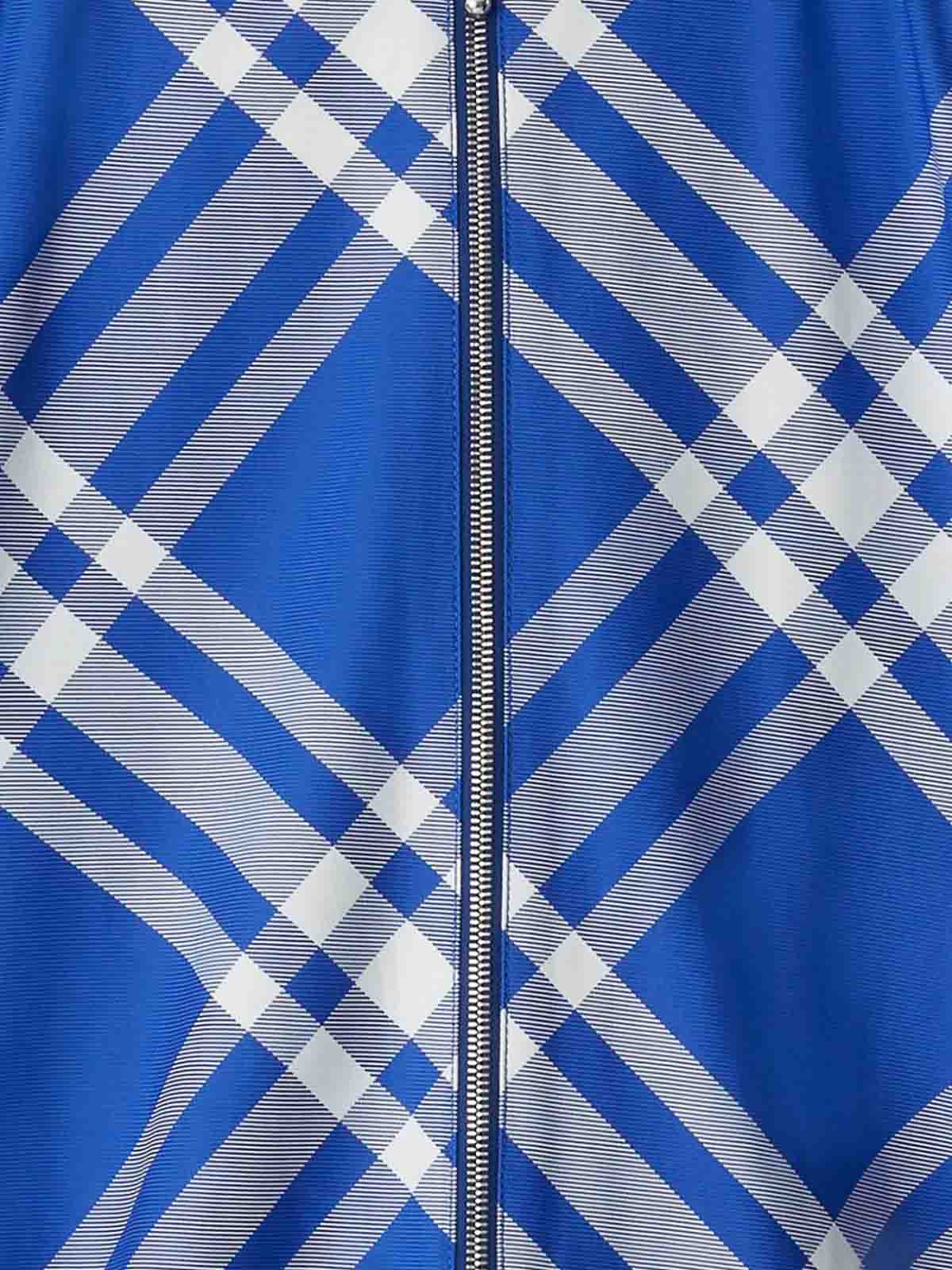 Shop Burberry Jacket In Azul