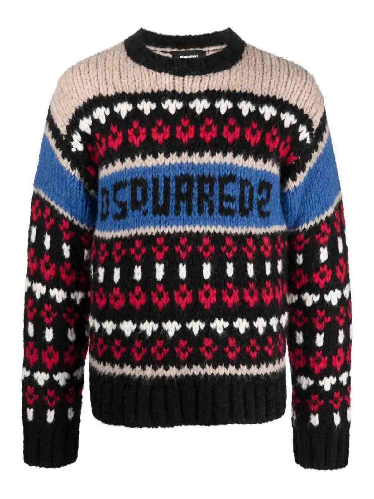 Shop Dsquared2 Sweater Multicolour In Multicolor