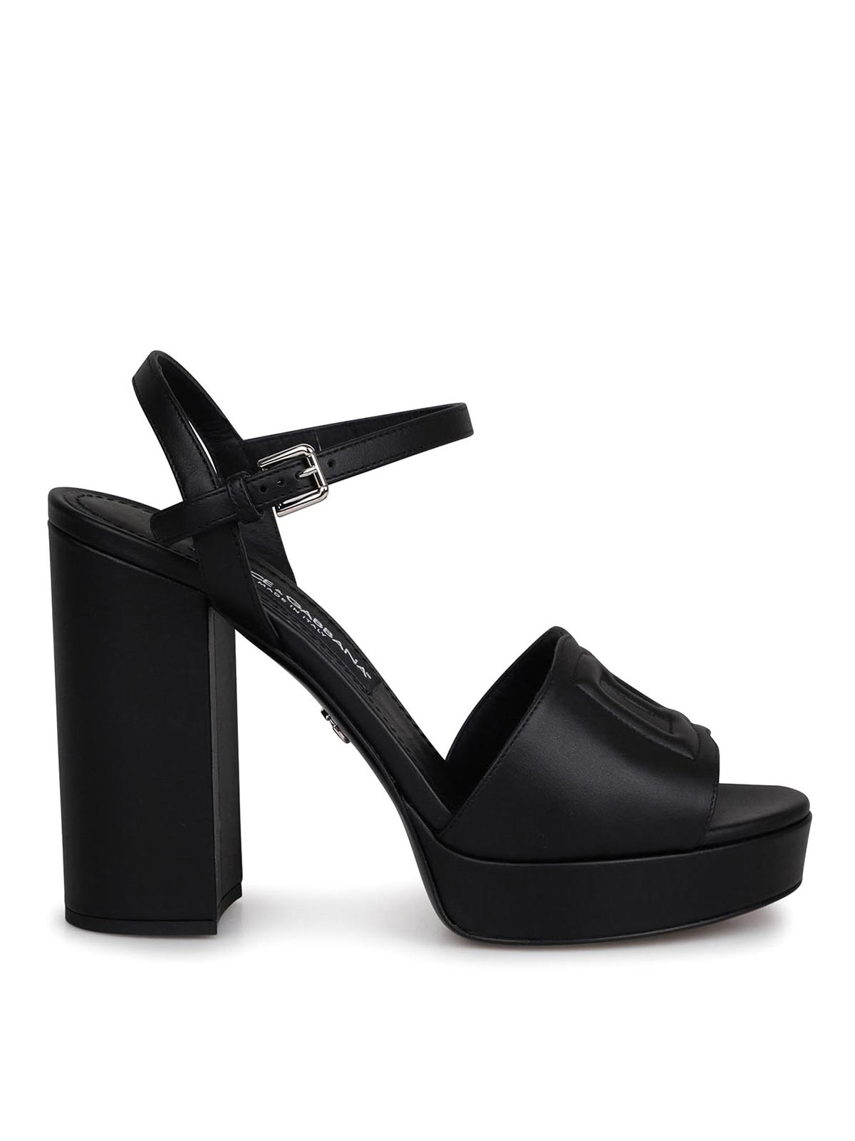 Dolce & Gabbana Keira Sandals 115mm In Black