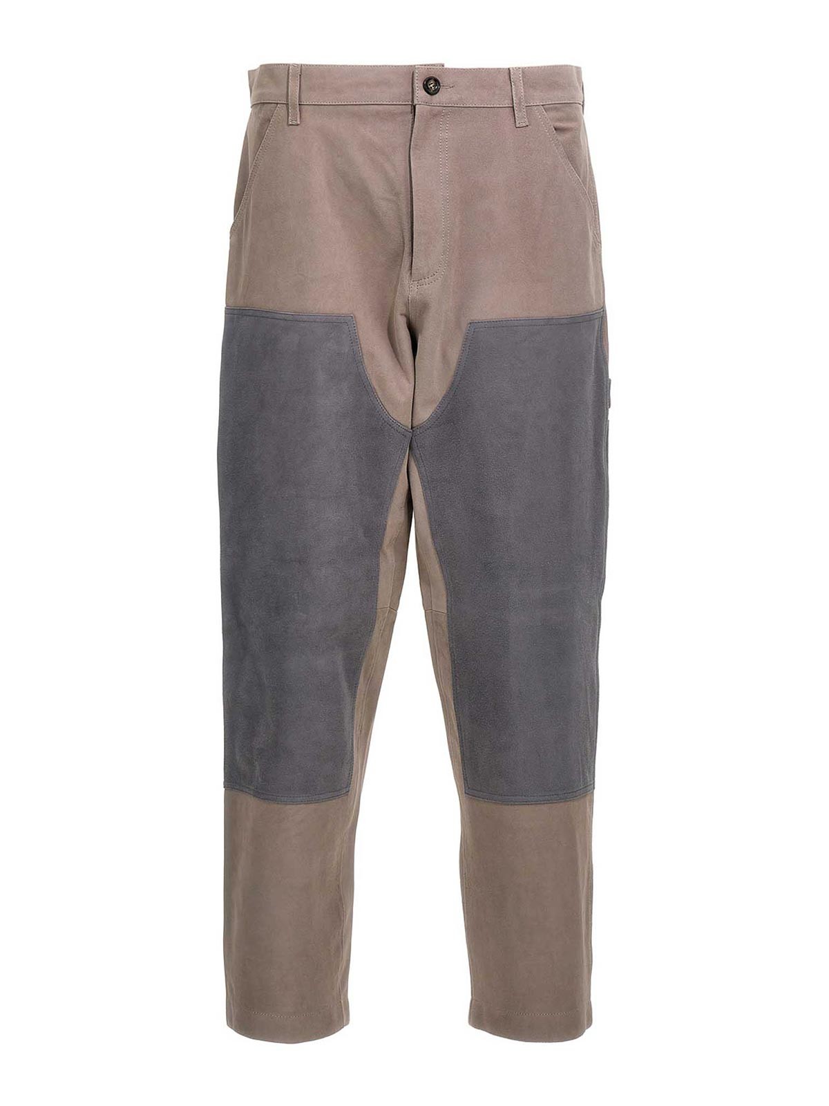 Shop Lc23 Pants In Grey