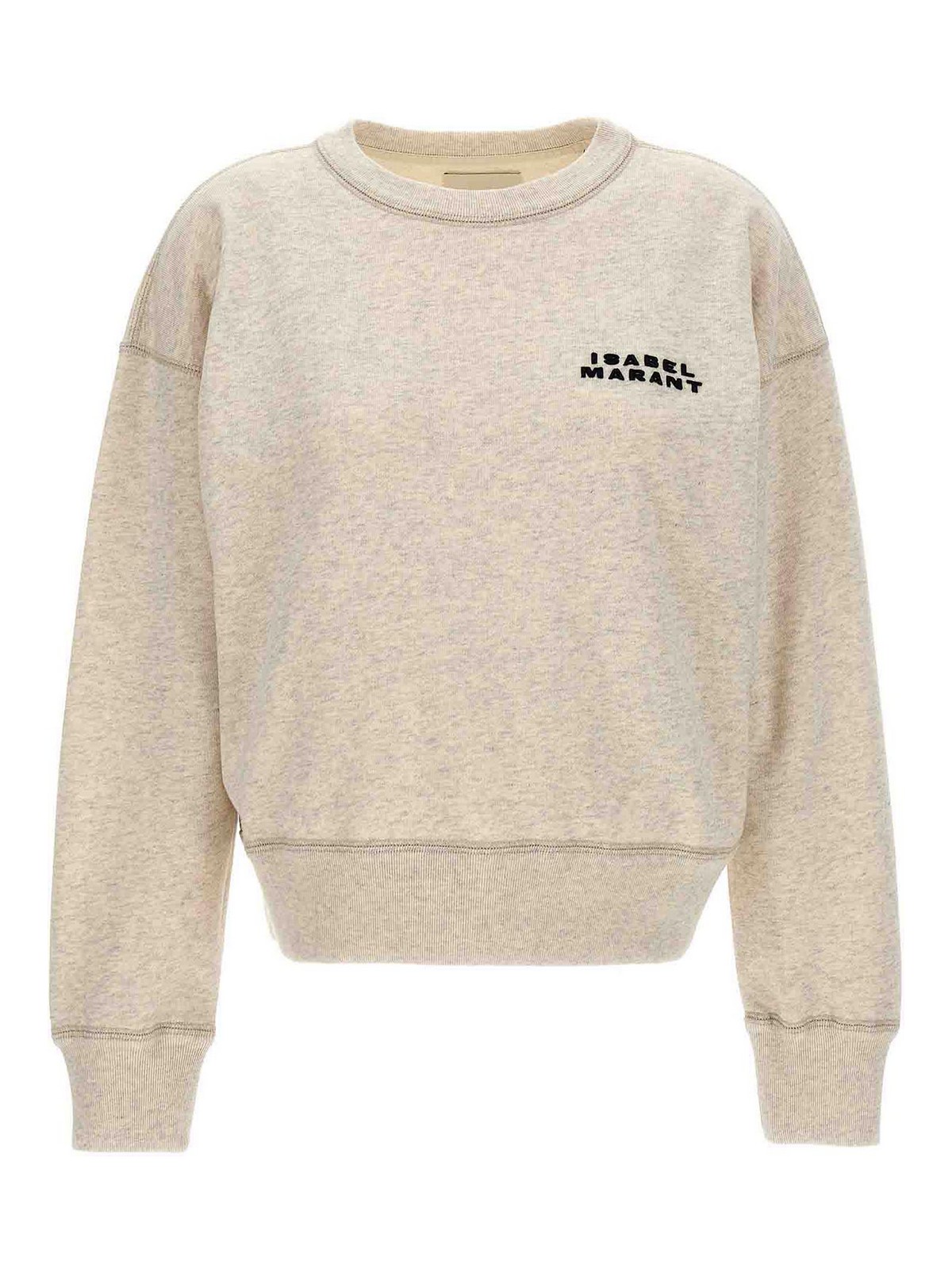 Shop Isabel Marant Shad Sweatshirt In Beis