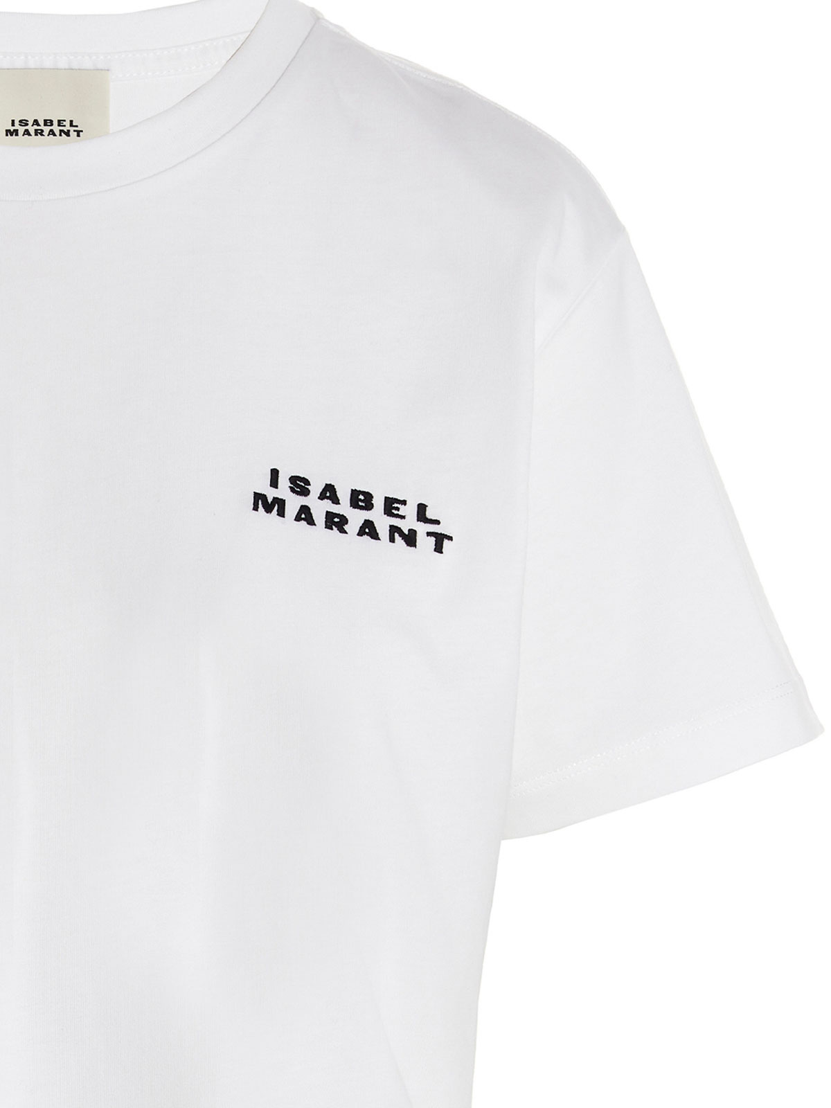 Shop Isabel Marant Vidal T-shirt In Blanco