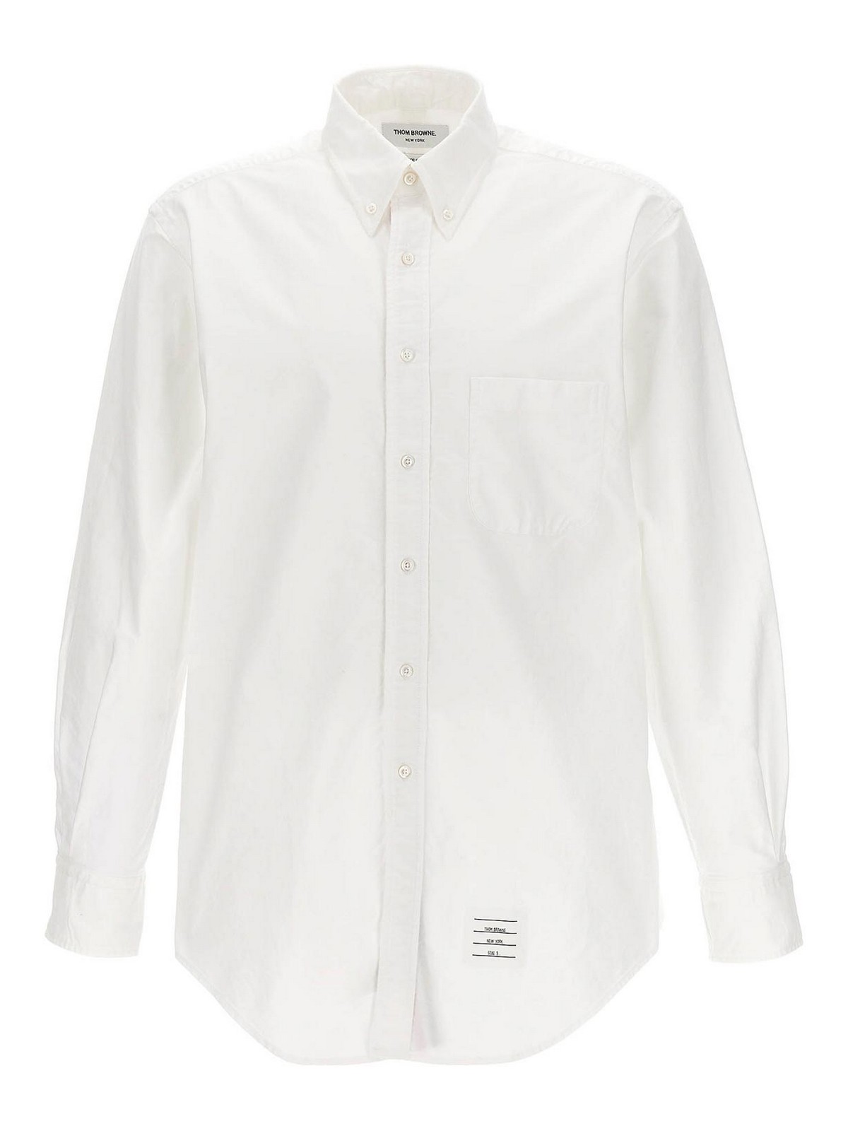 Thom Browne Classic Shirt In Blanco