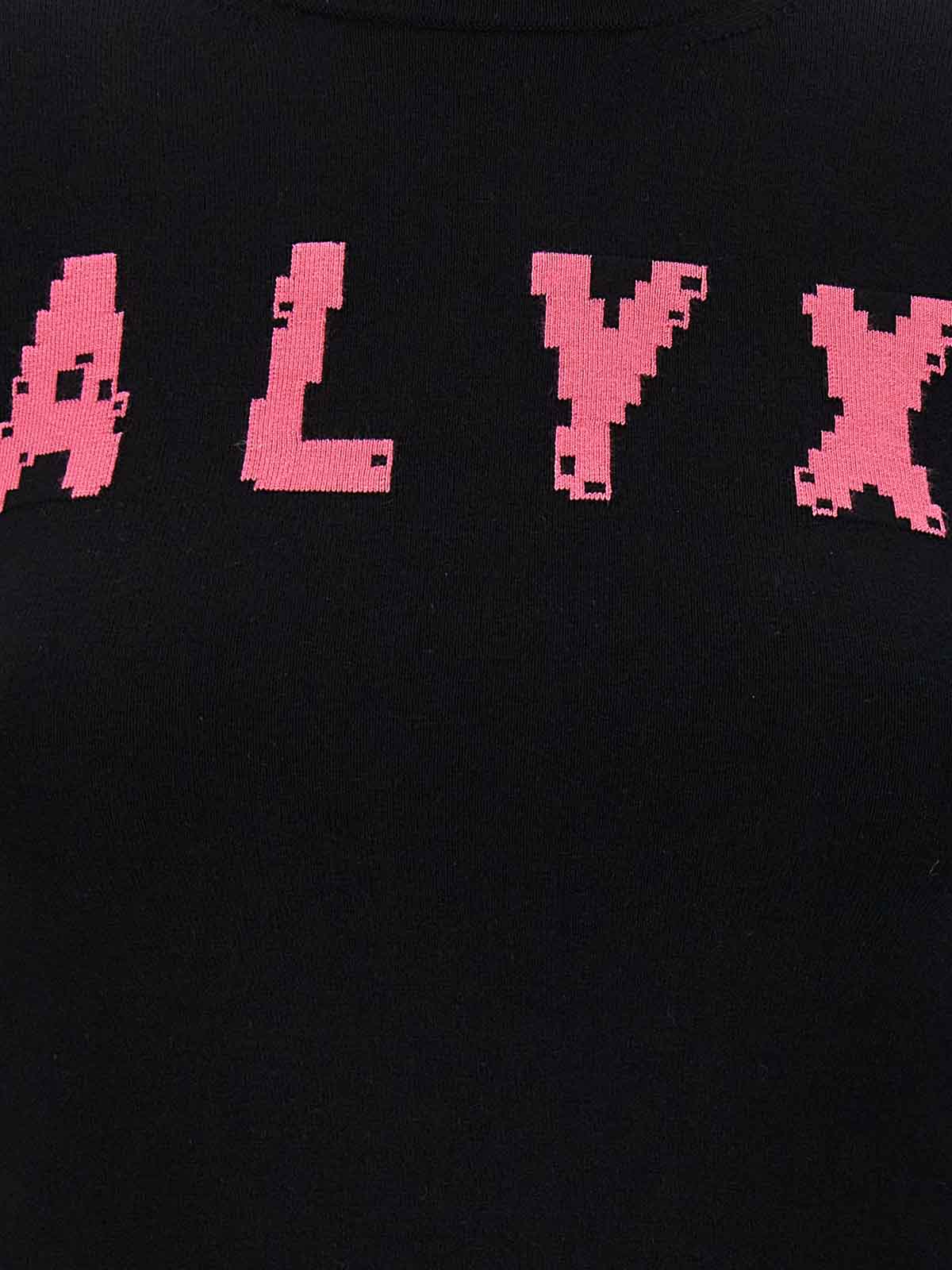 Shop Alyx Logo Sweater In Black