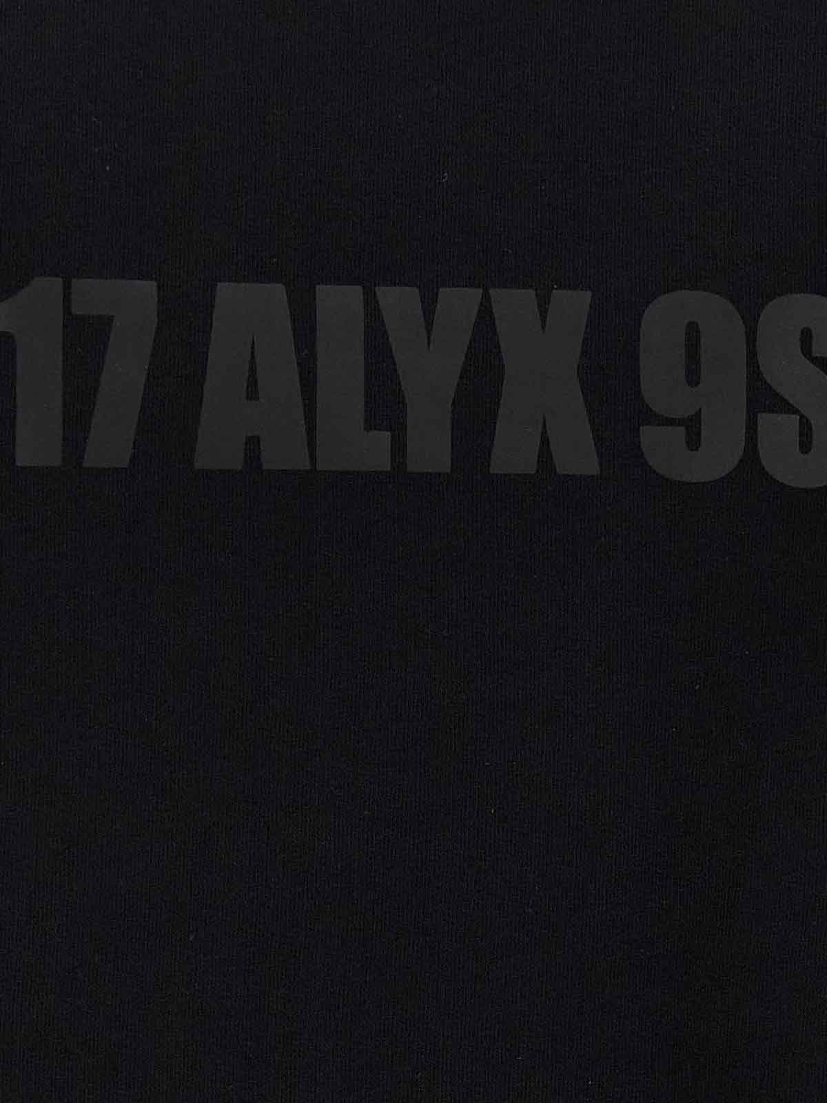 Shop Alyx Logo Print Hoodie In White