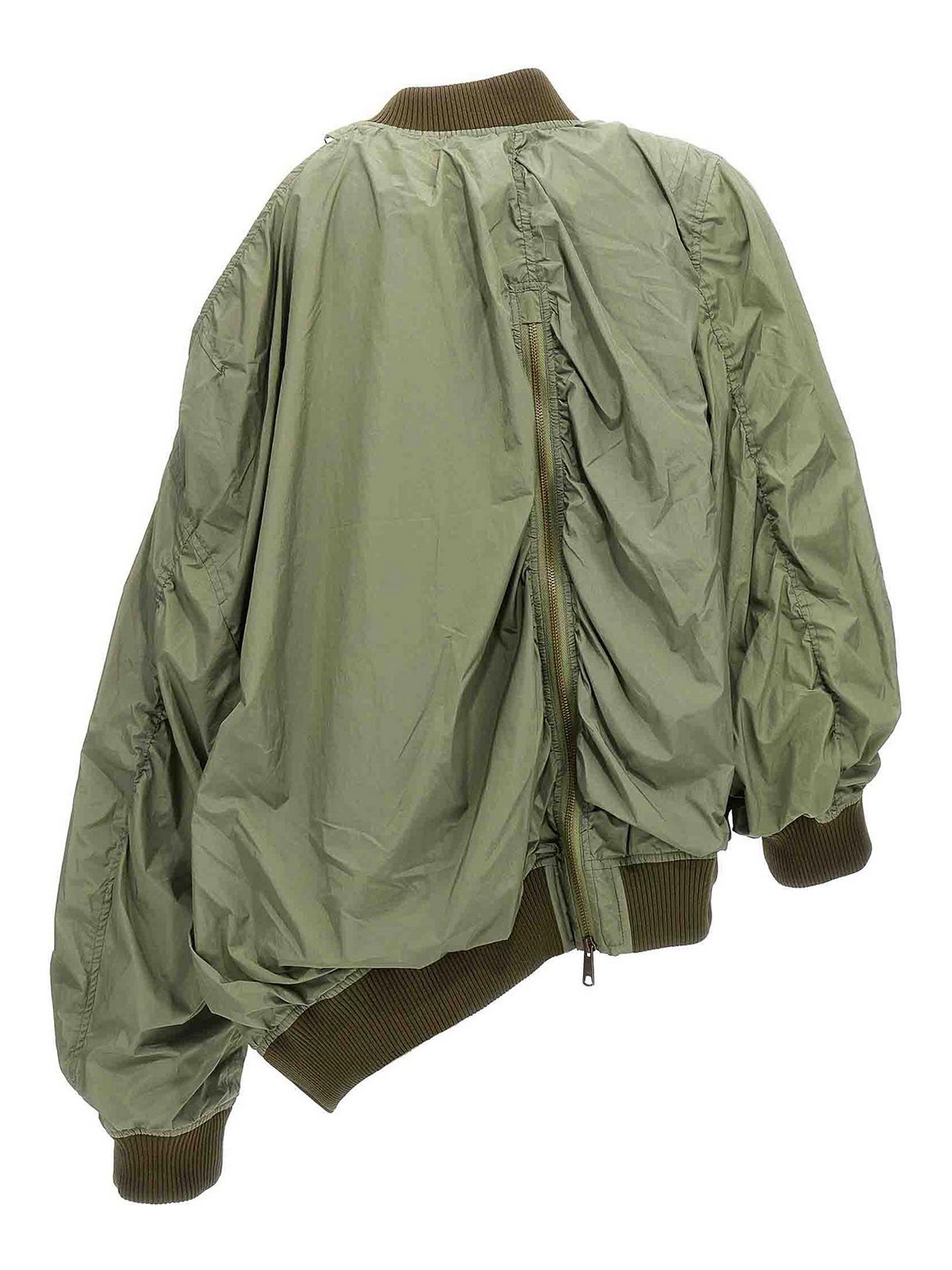 Blazers A.W.A.K.E. Mode deconstructed oversized bomber jacket