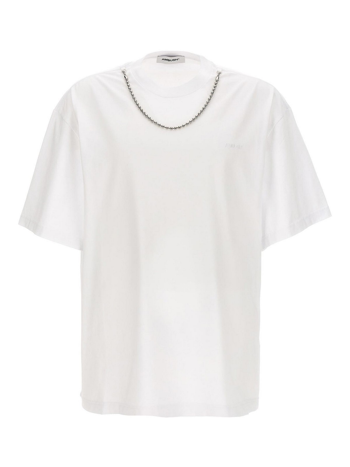 Shop Ambush Camiseta - Ballchain In White