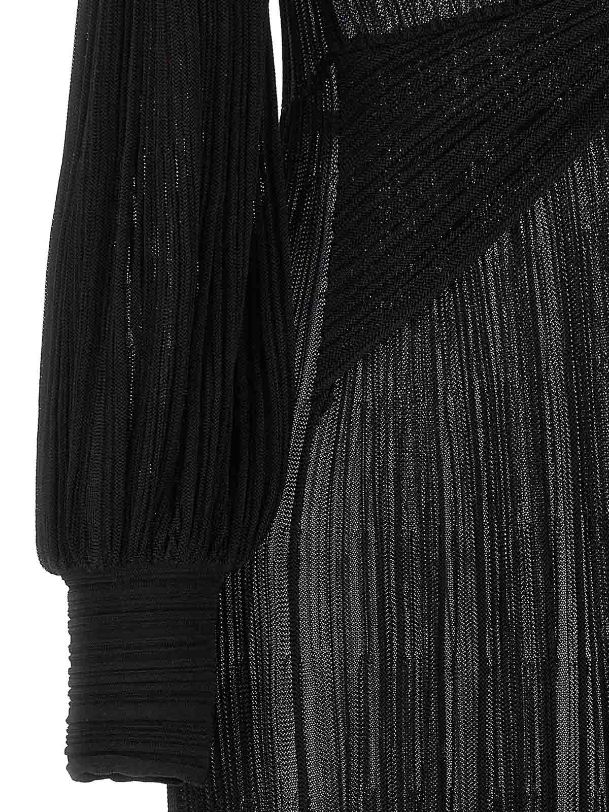 Shop Antonino Valenti Vestido Midi - Negro In Black