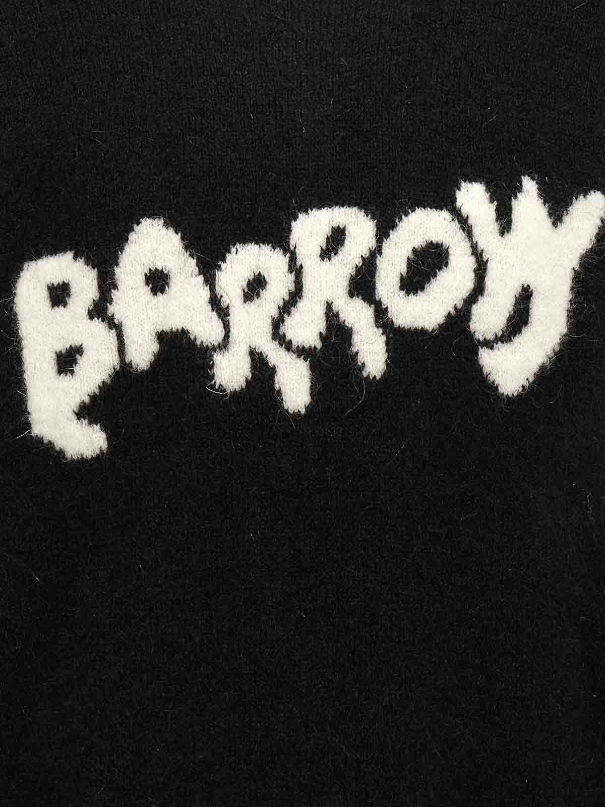 Shop Barrow Logo Sweater In White