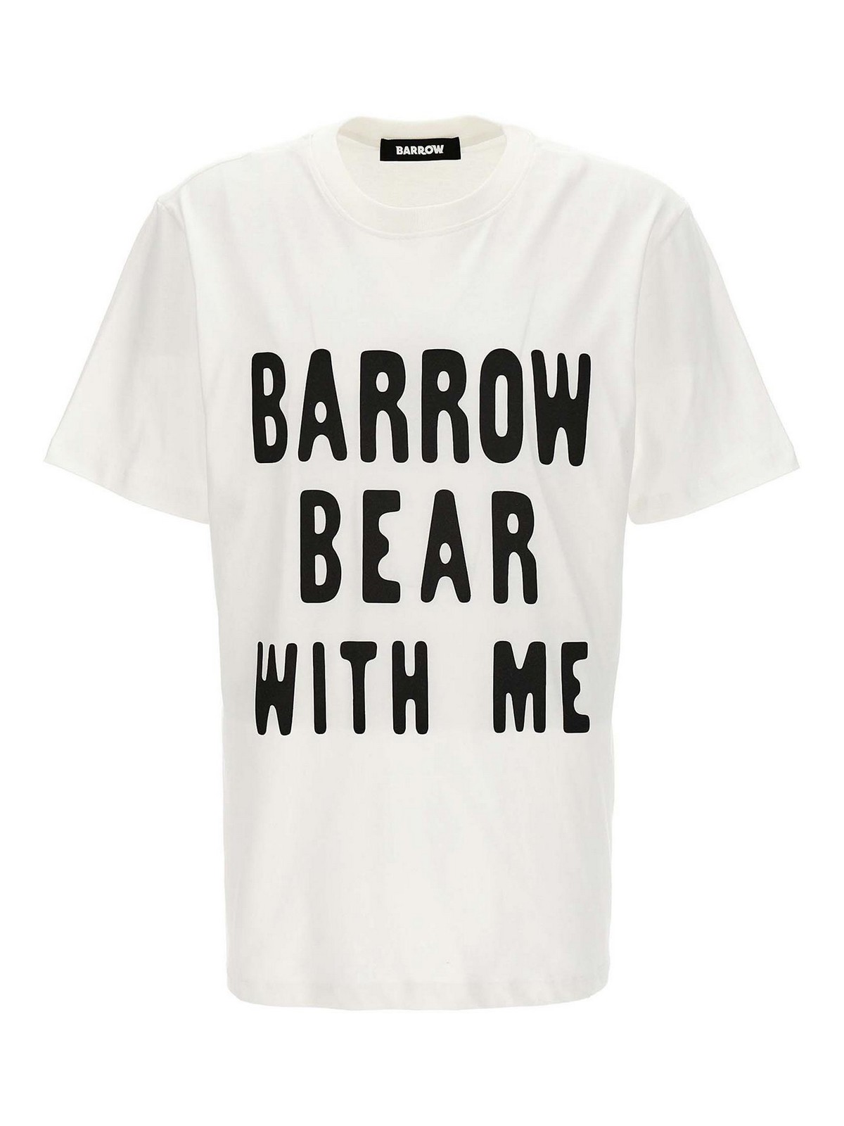 Barrow Printed T-shirt In White