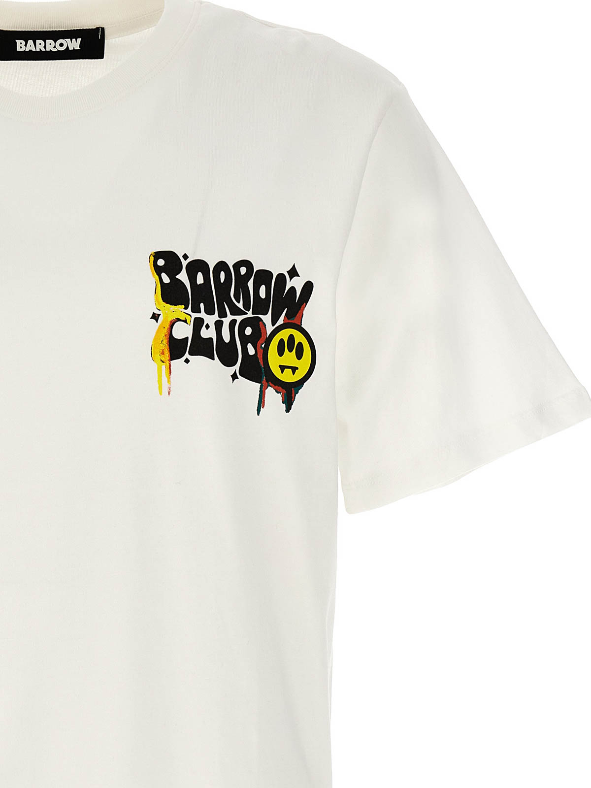 Shop Barrow Printed T-shirt In White