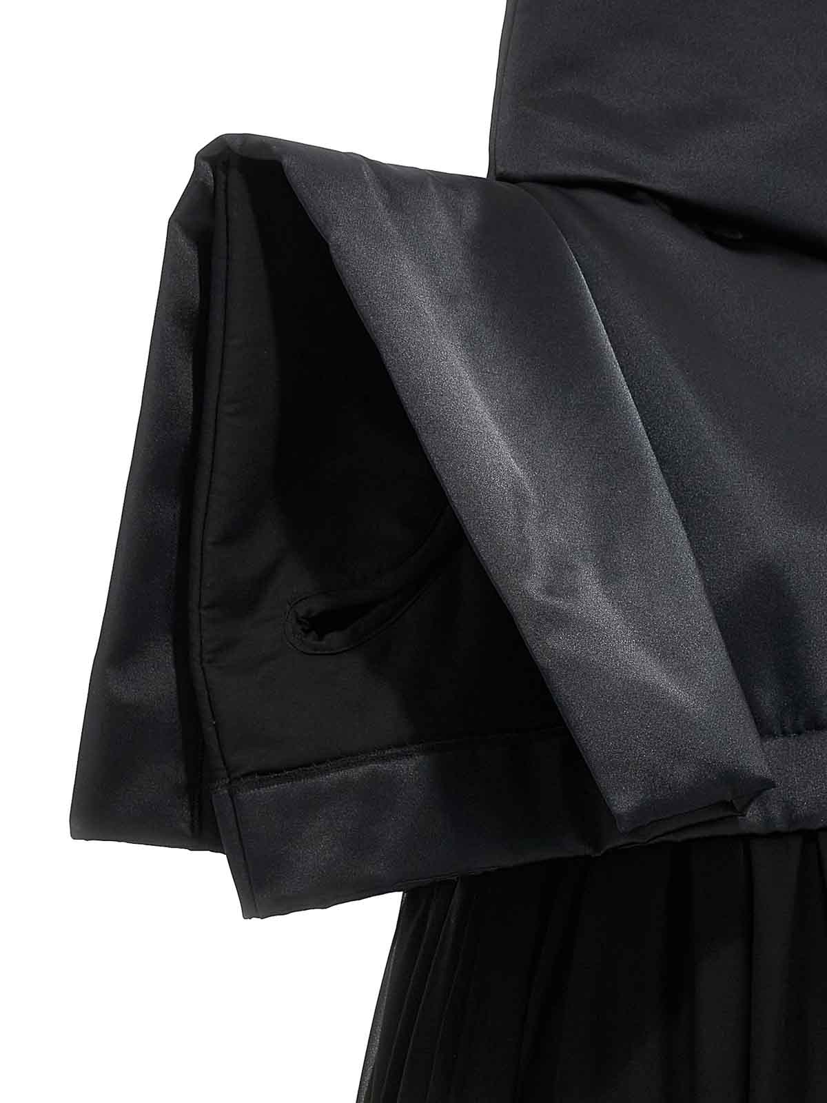 Shop Comme Des Garçons Vestido Midi - Negro In Black