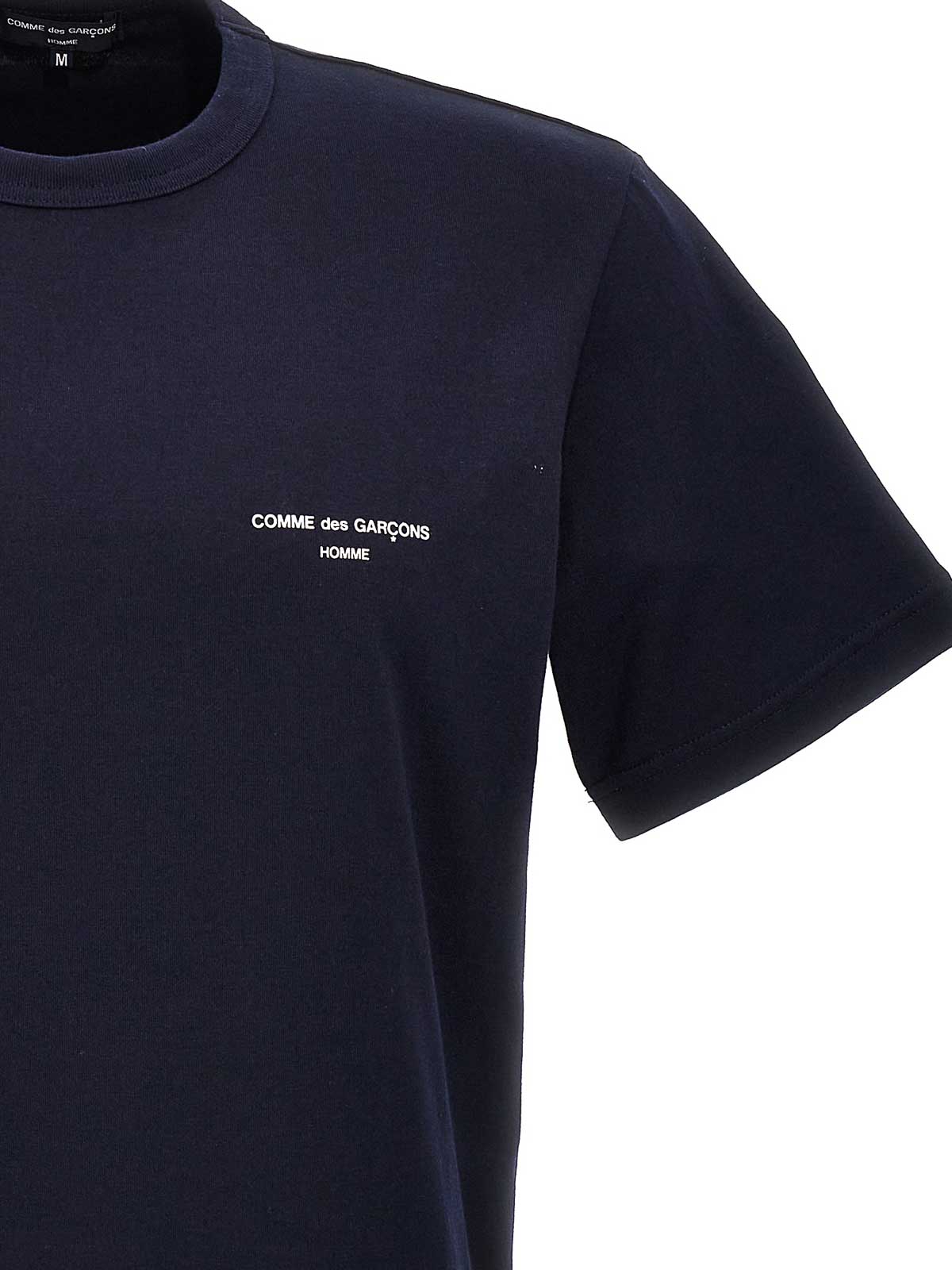 Comme Des Garcons Hommes Plus Logo t-shirt - Blue|HLT0090512