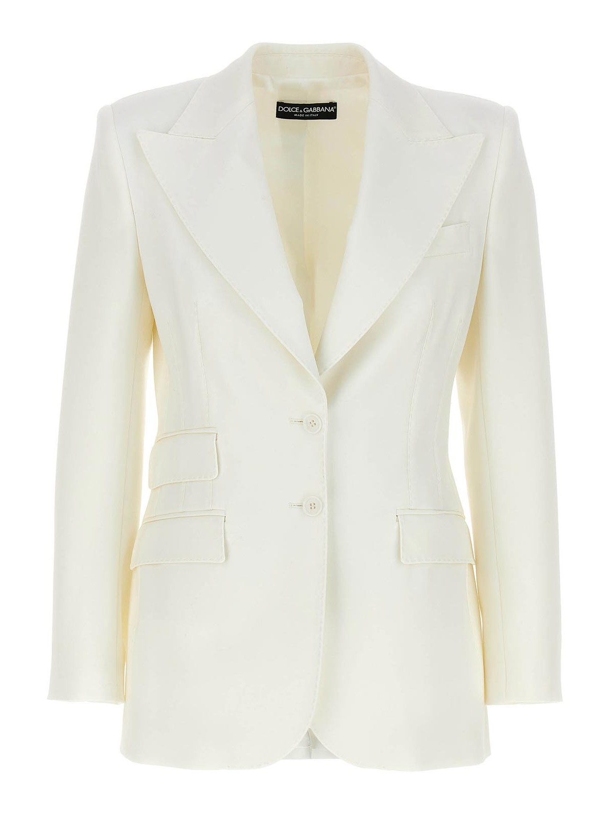 Shop Dolce & Gabbana Turlington Blazer In White