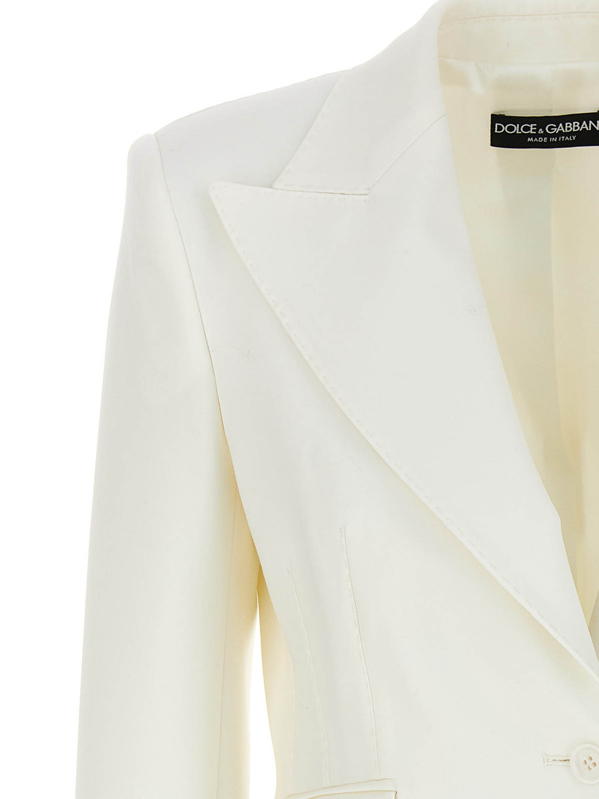Shop Dolce & Gabbana Turlington Blazer In White