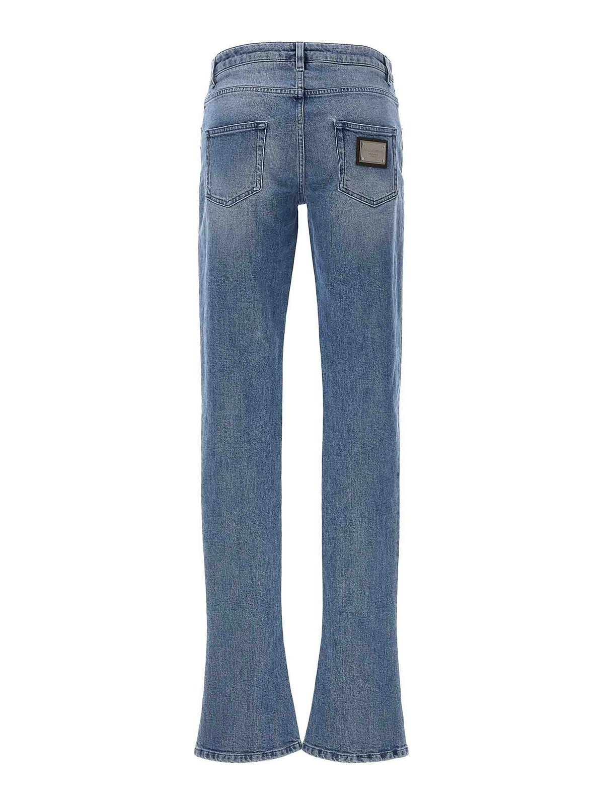 Dolce & Gabbana Jeans plaque logo - Light Blue | FTCZADG8JU6S9001