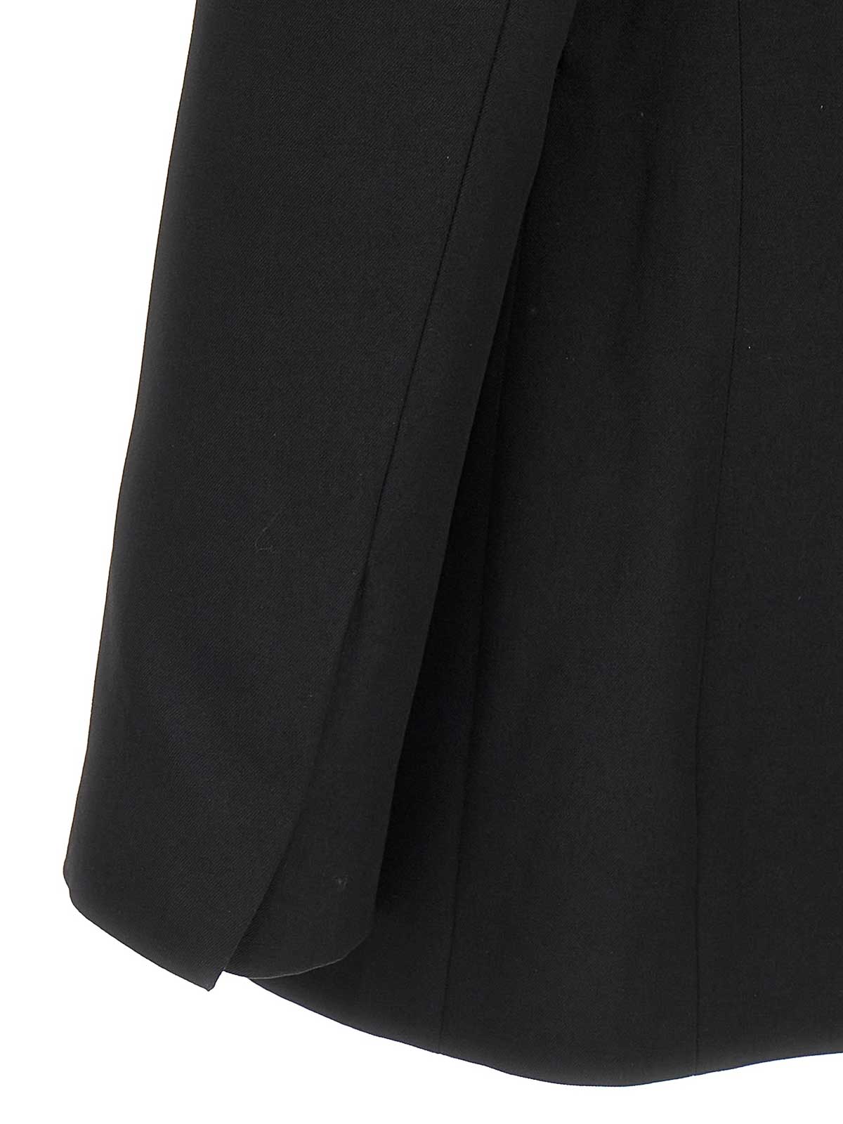 Shop Dries Van Noten Bowy Tuxedo Blazer In Black