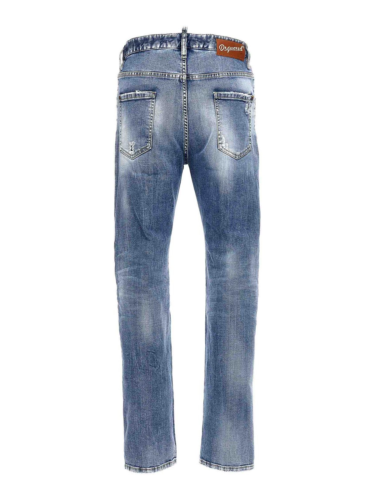 Jean dsquared best sale bleu clair