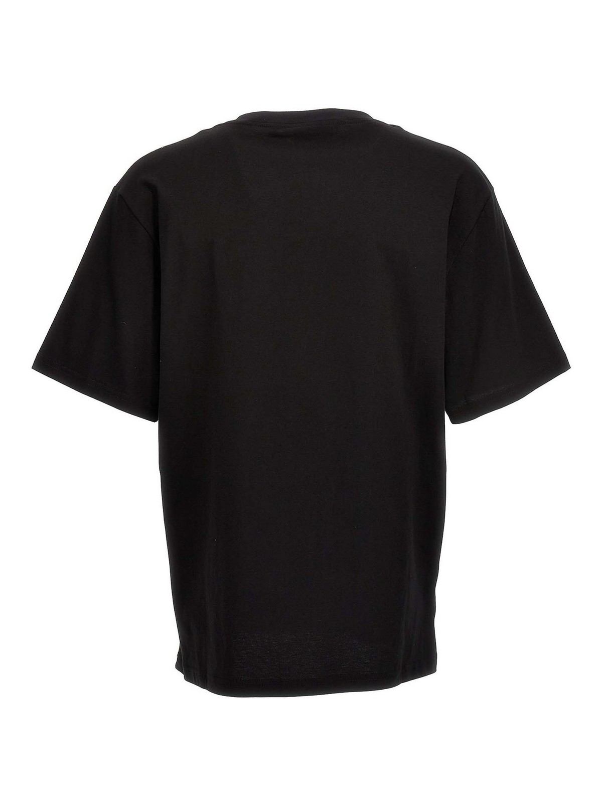 Shop Gcds Embroidery T-shirt In Black