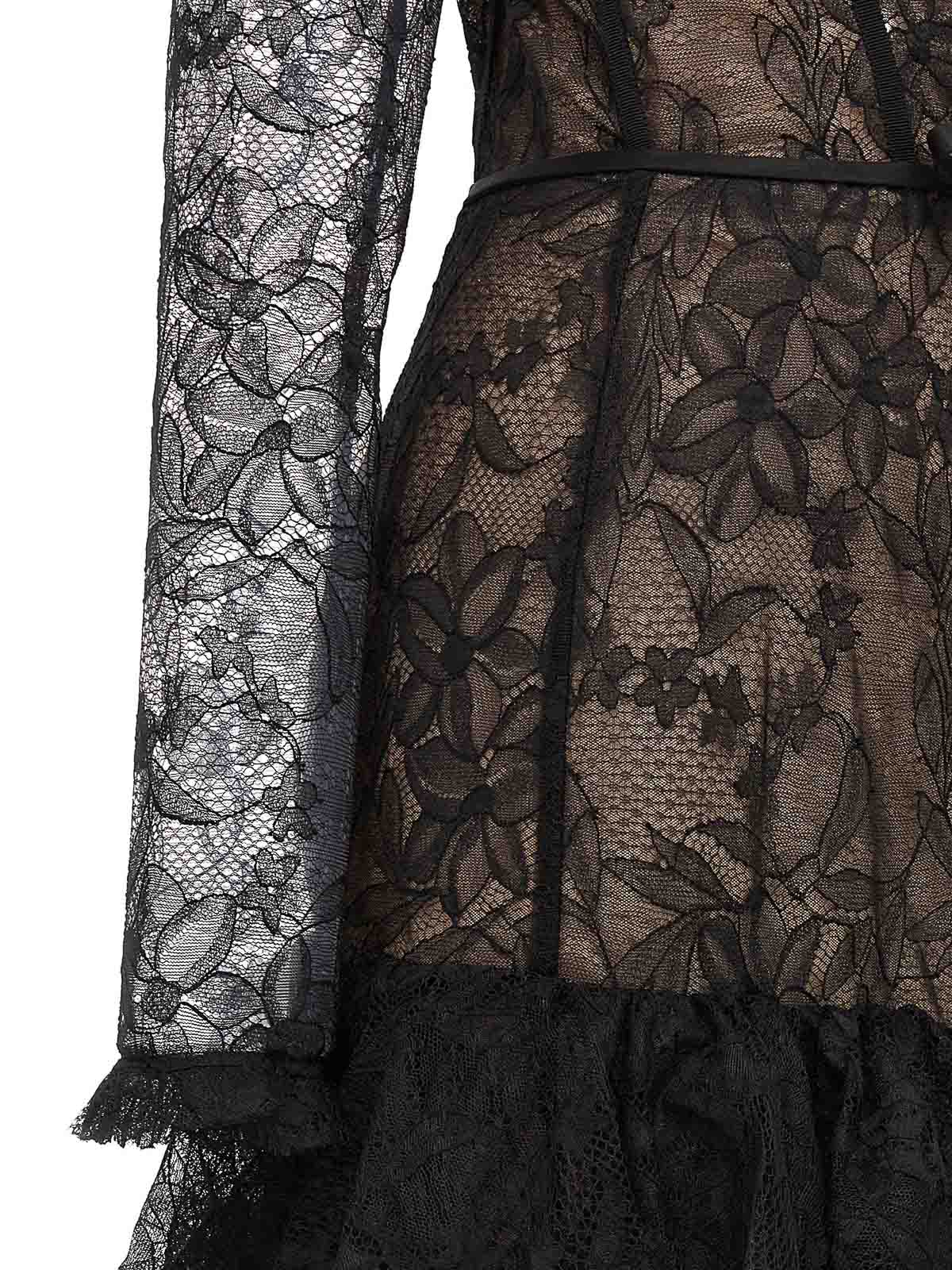 Giambattista Valli Chantilly lace dress|23FWPVTE513729CHA9999