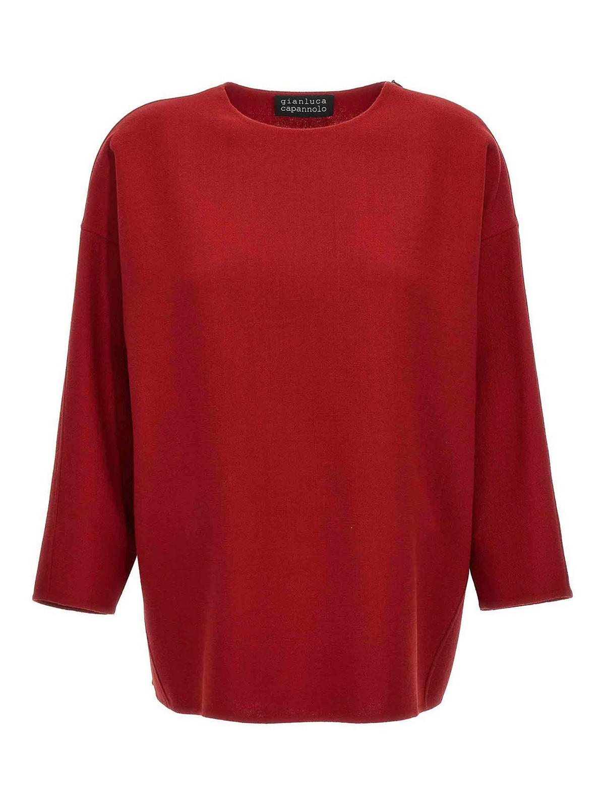 Shop Gianluca Capannolo Bettina Top In Red
