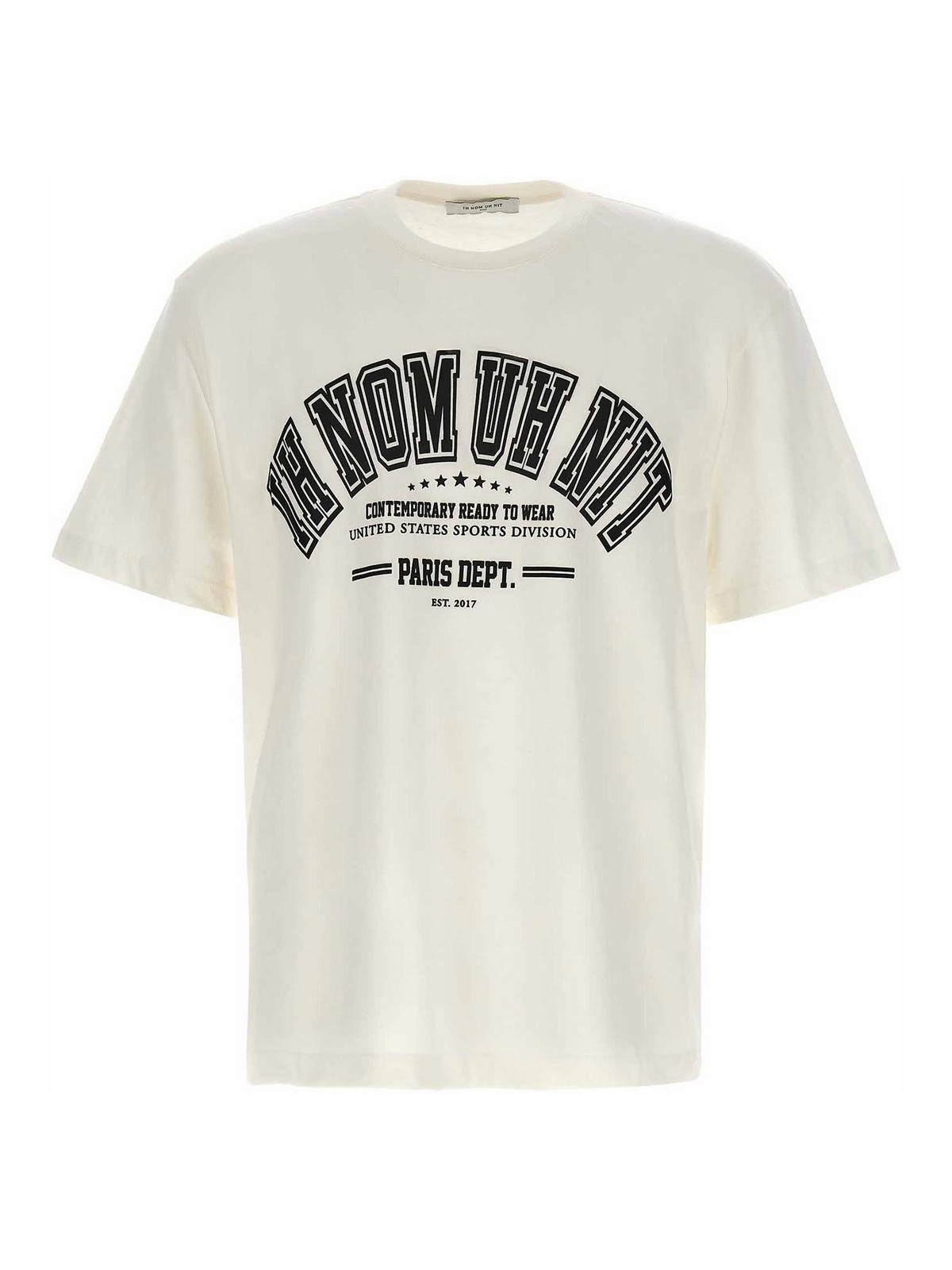 Shop Ih Nom Uh Nit College T-shirt In White