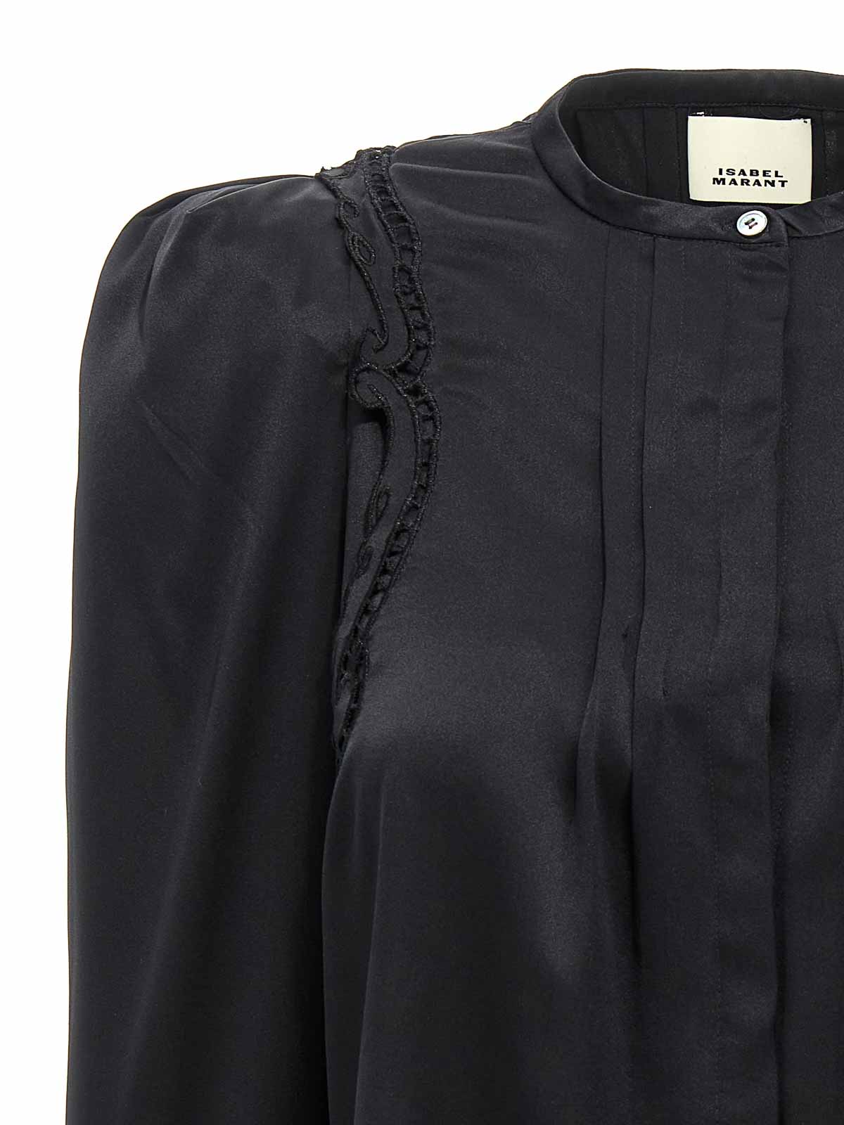 Shop Isabel Marant Camisa - Joanea In Black