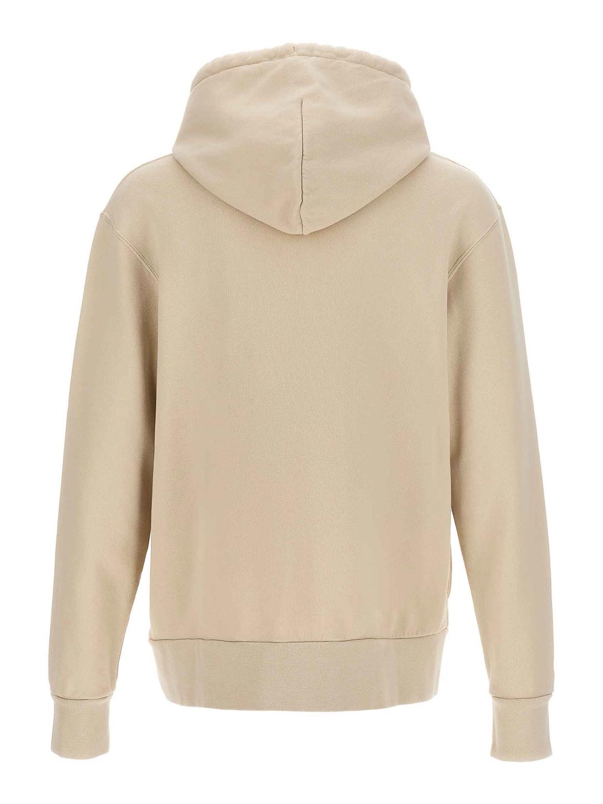 パーカー・フーディ J W ANDERSON MelangA ivory stretch cotton sweatshirt JW Anderson Prickly Back Print Hoodie in Light Grey Melange