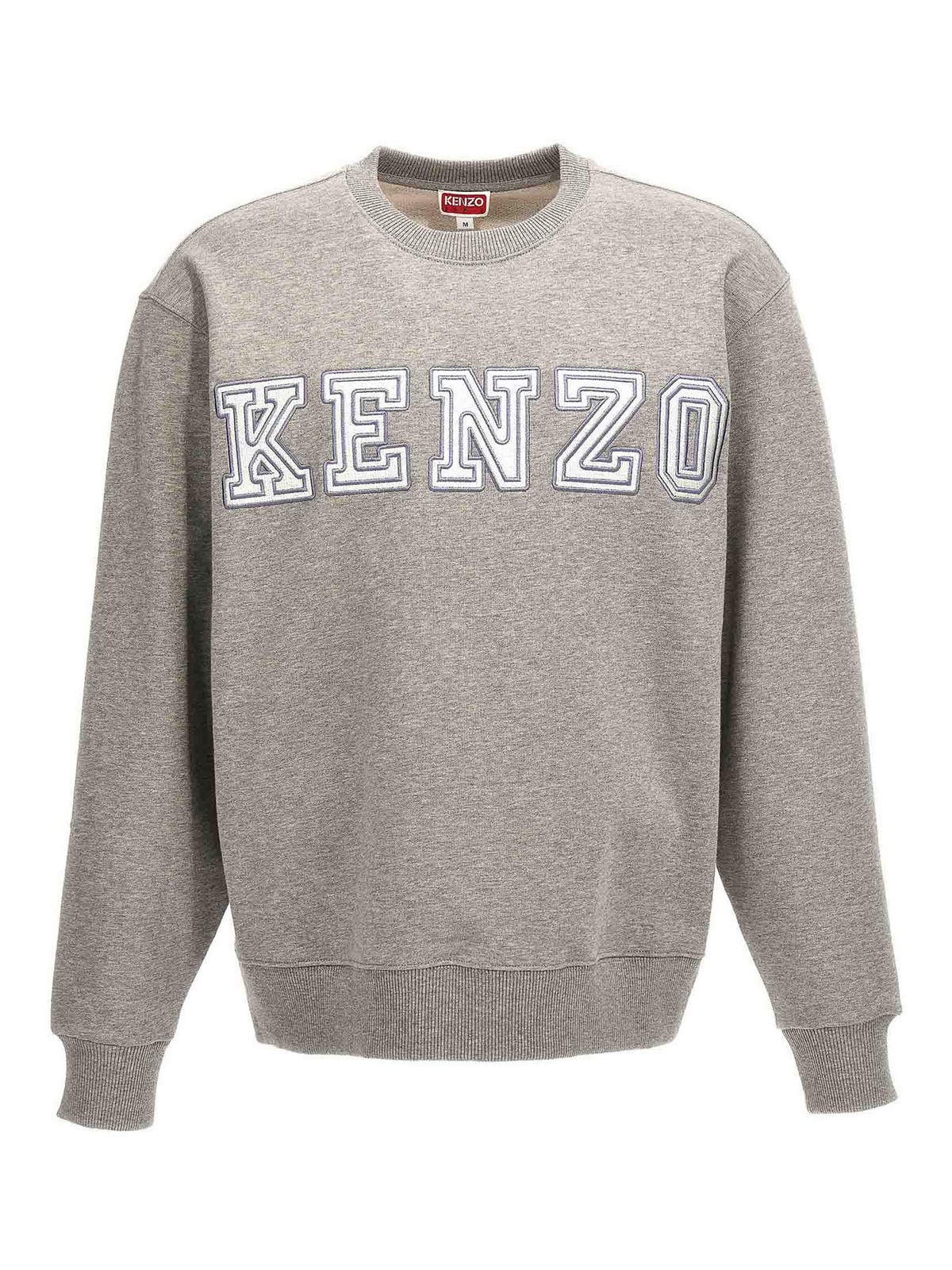 Shop Kenzo Academy Sweatshirt In Grey