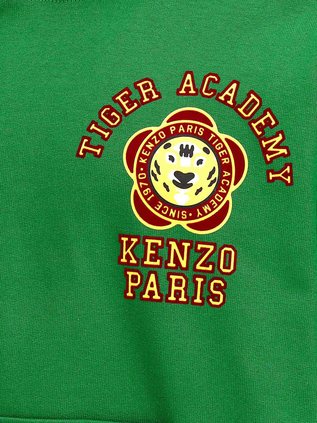 Shop Kenzo Sudadera - Verde In Green