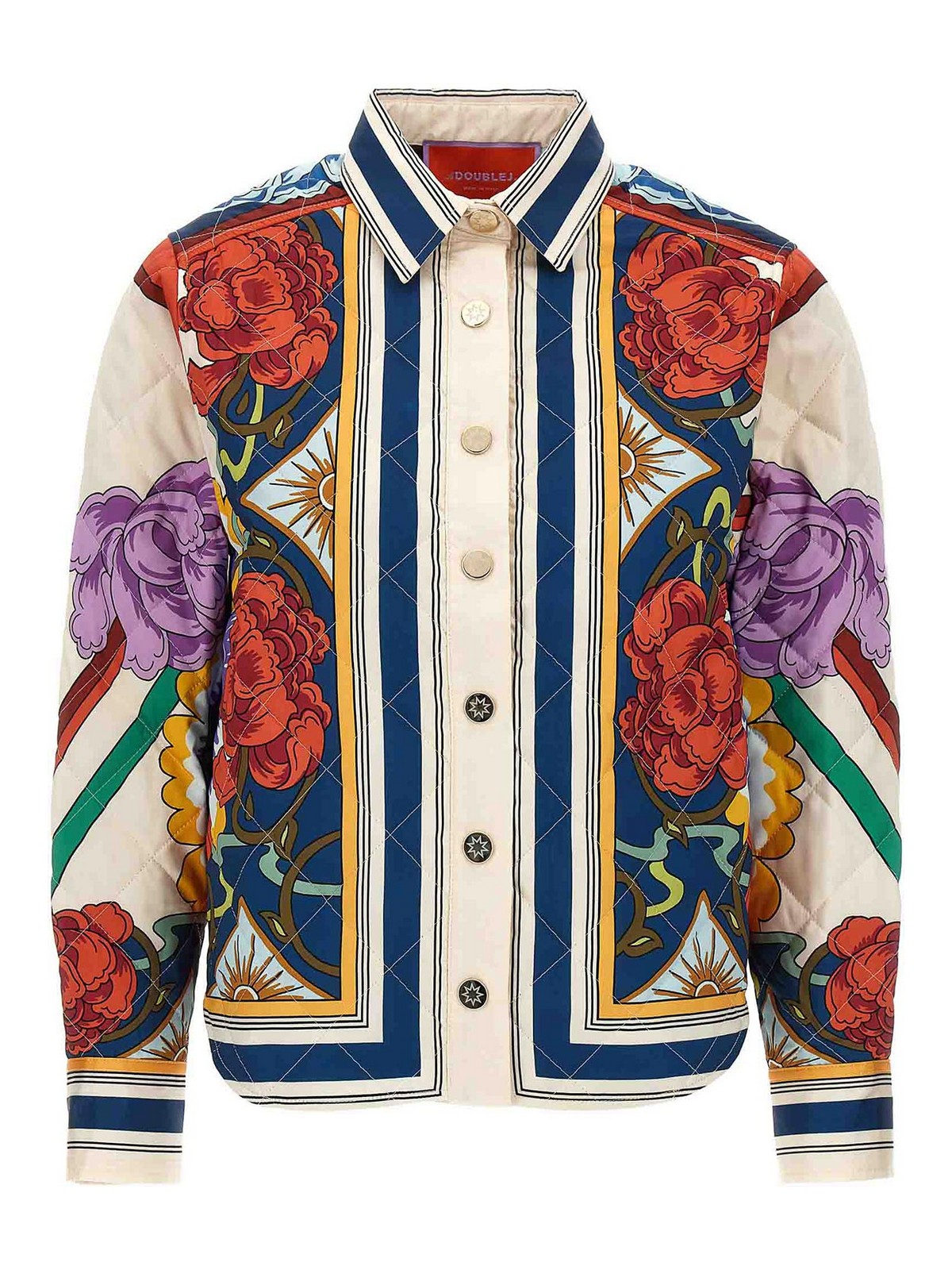 Shop La Doublej Jacket In Multicolour