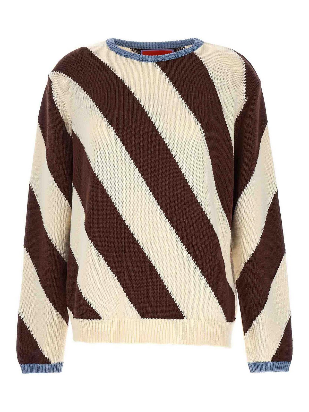 Shop La Doublej Veneziana Sweater In Multicolour