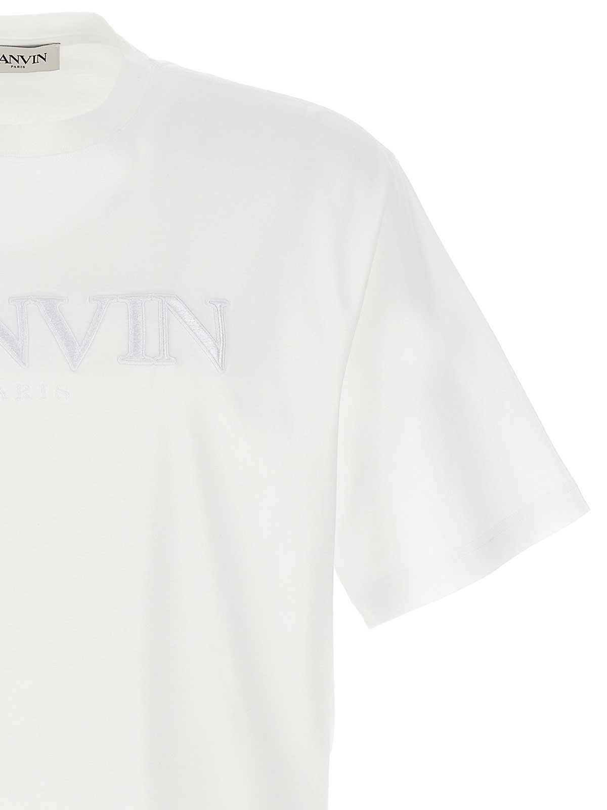 T-shirt Lanvin Homme Blanc Taille M – Manches Courtes, état Correct