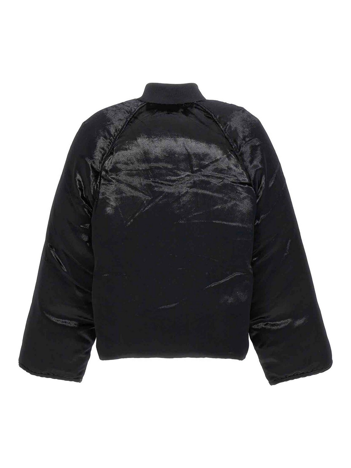 Shop Loulou Studio Lafu Bomber Jacket In Black