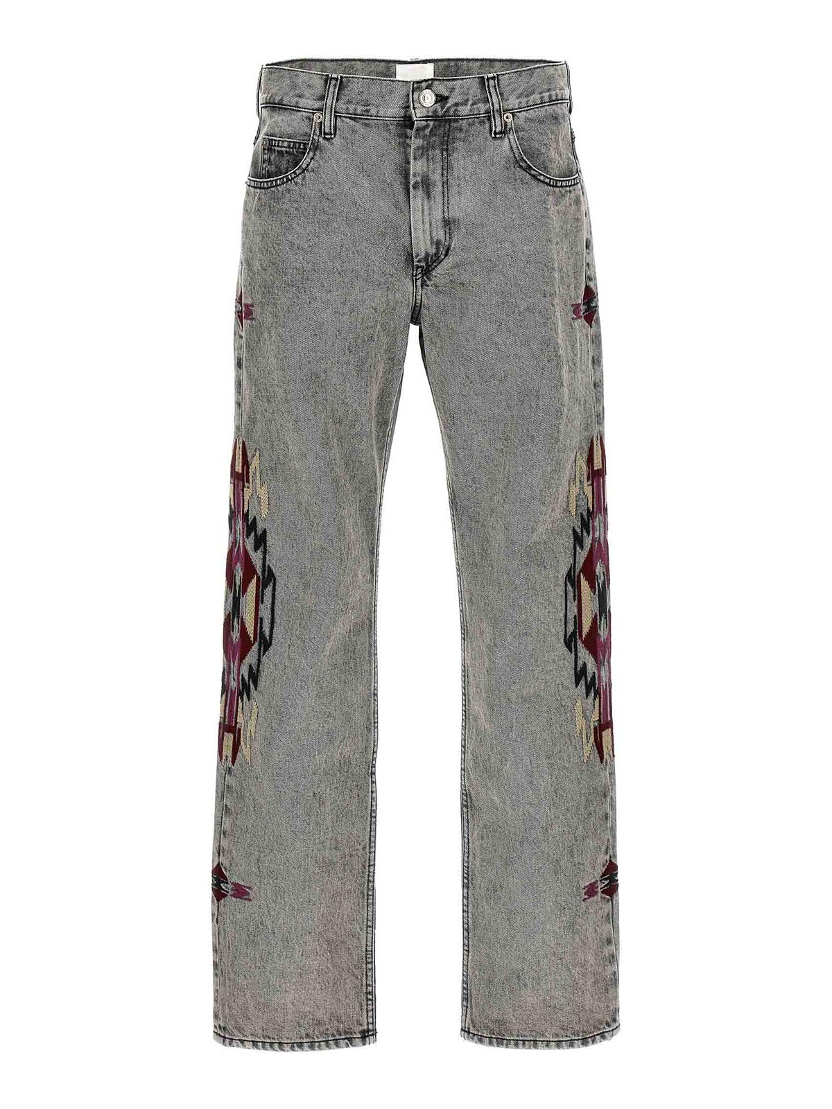 Shop Isabel Marant Joakim Jeans In Grey