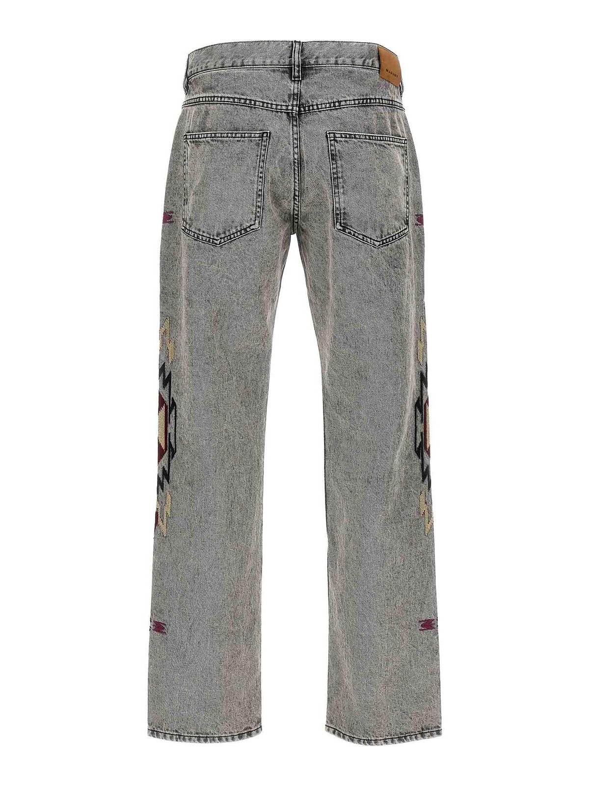 Shop Isabel Marant Joakim Jeans In Grey