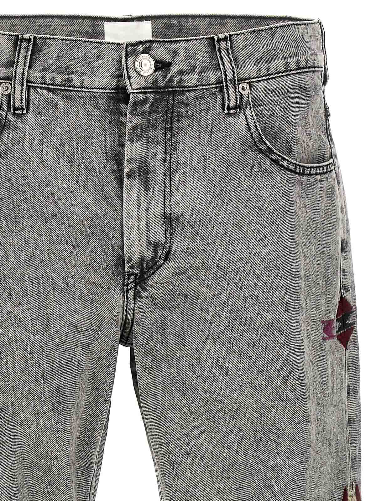 Shop Isabel Marant Joakim Jeans In Grey