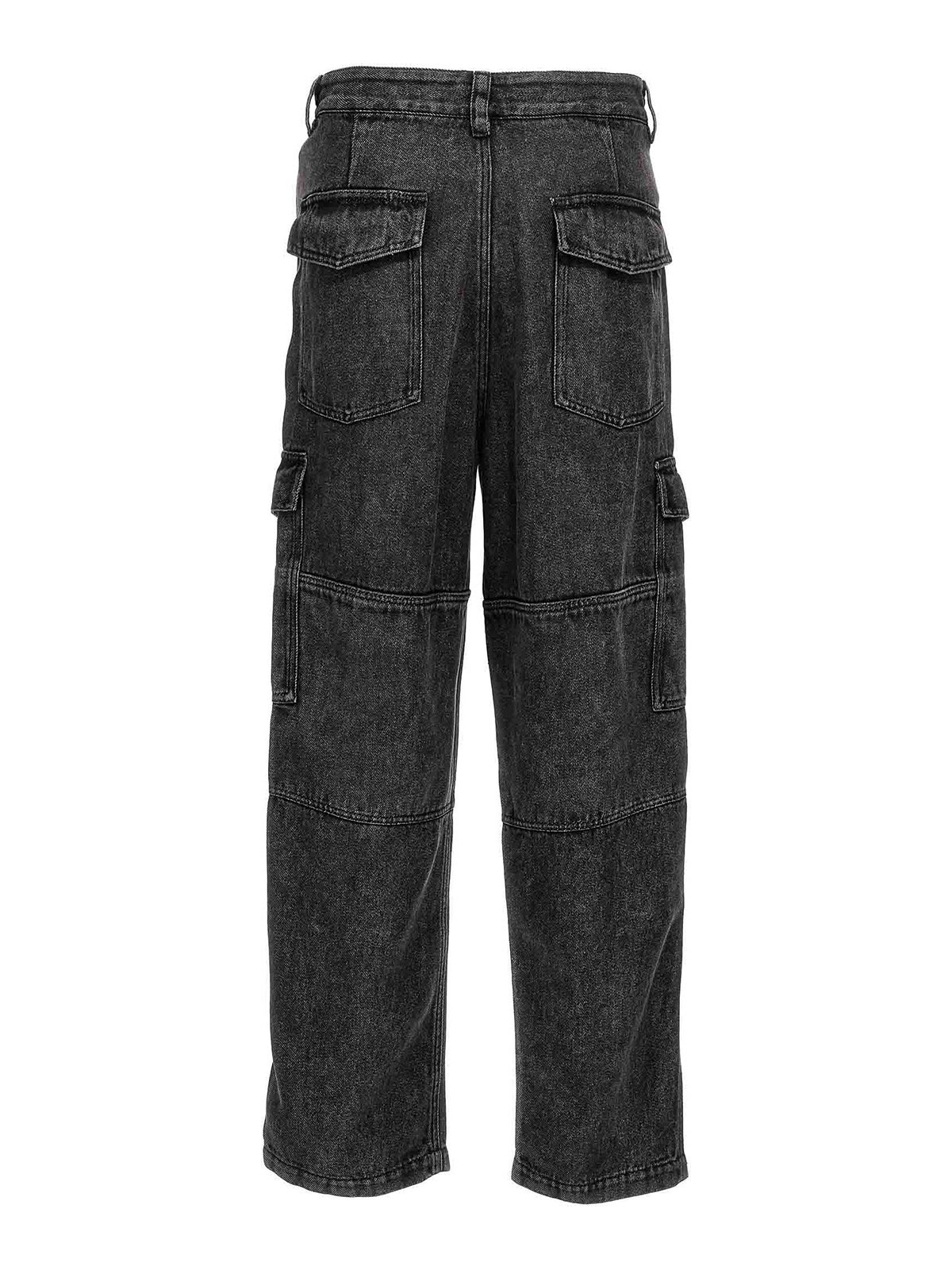 Shop Isabel Marant Terence Jeans In Grey