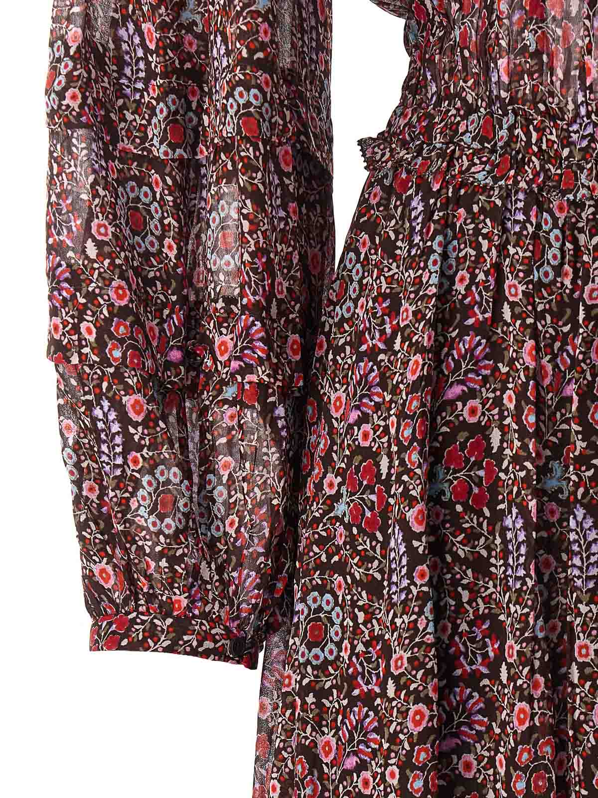 Shop Isabel Marant Étoile Naema Dress In Multicolor