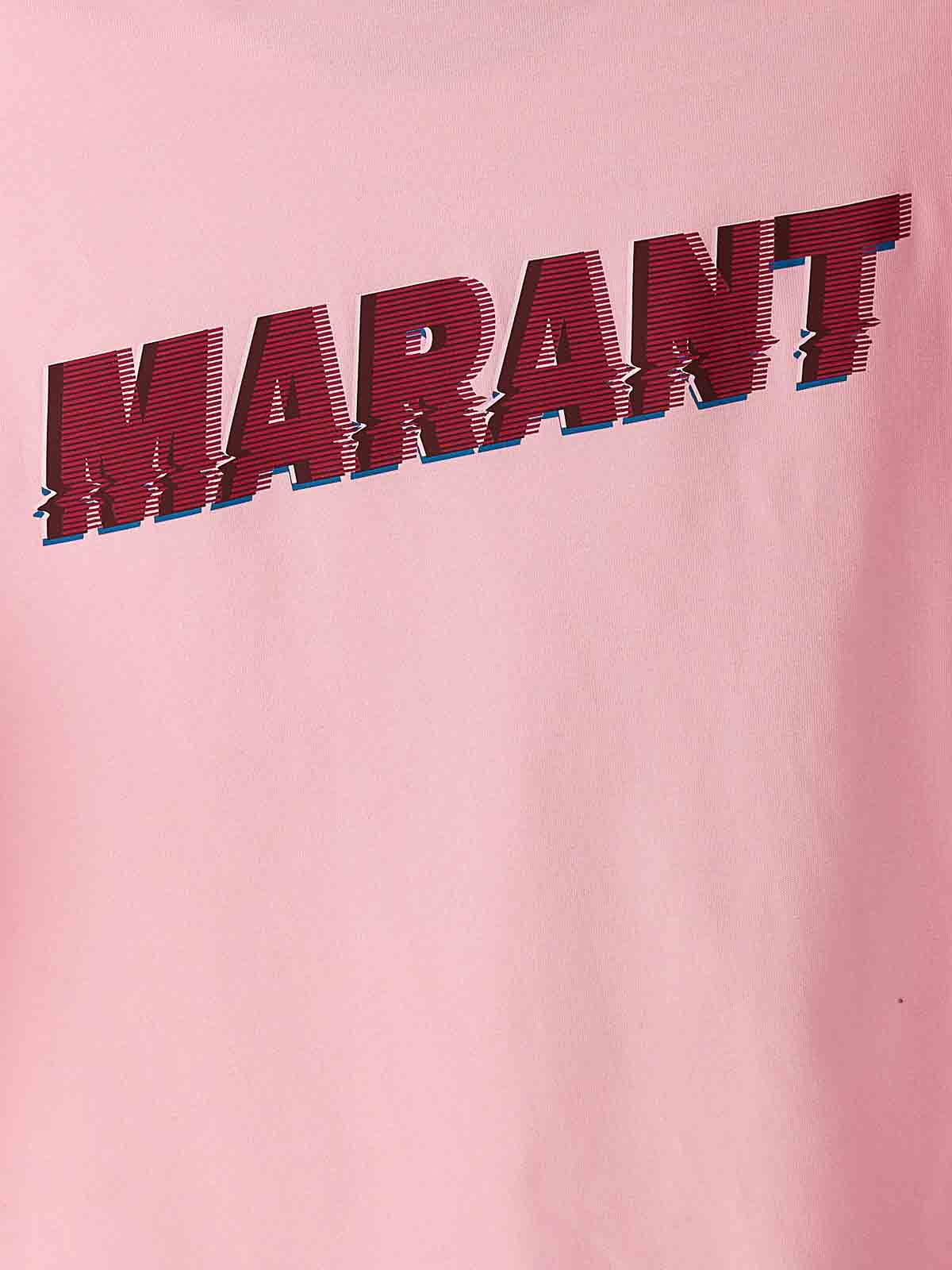 Shop Isabel Marant Étoile Camiseta - Edwige In Nude & Neutrals