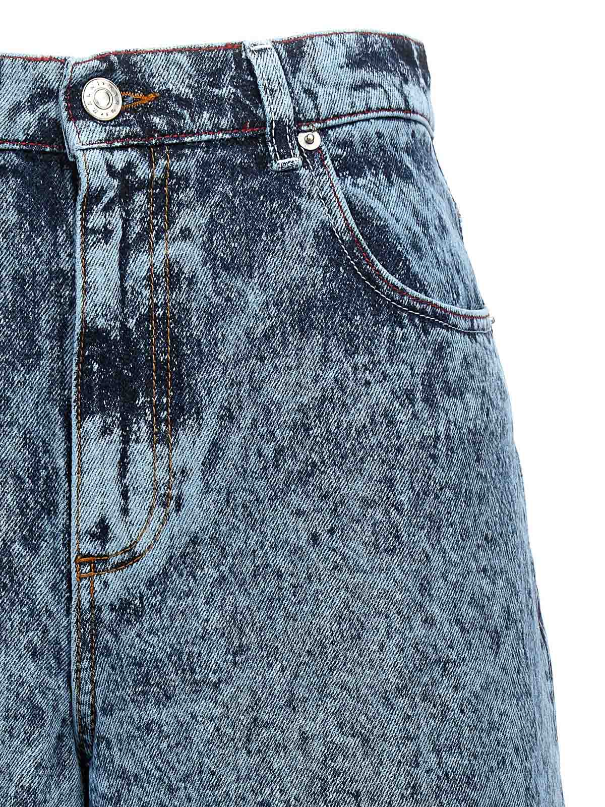 Marni Marbled denim jeans - Blue - Women|PAJD0340A0USCV35MMB56