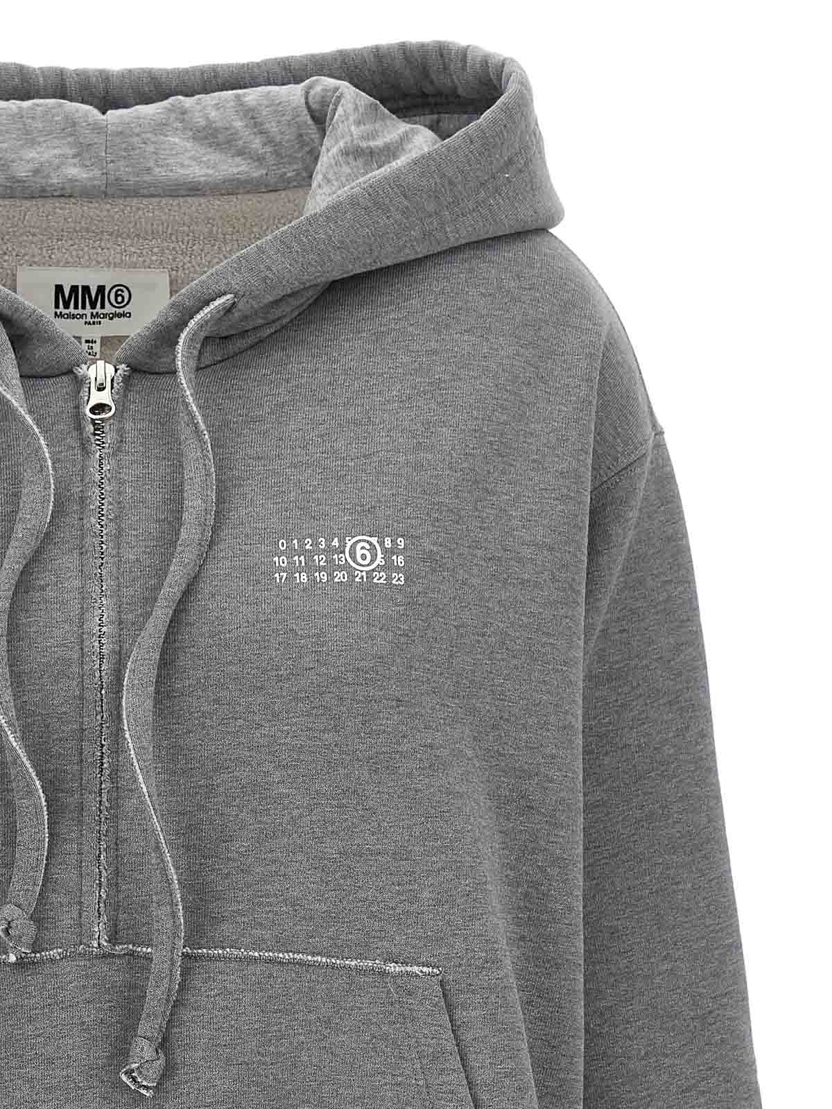 MM6 MAISON MARGIELA| パーカー フーディー Printed dress MM6 Maison Margiela Logo print hoodie dress