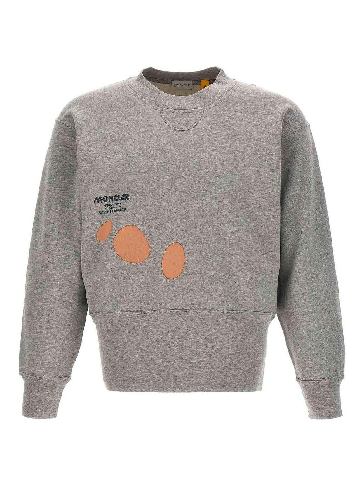 Moncler Sweatshirt In Grey