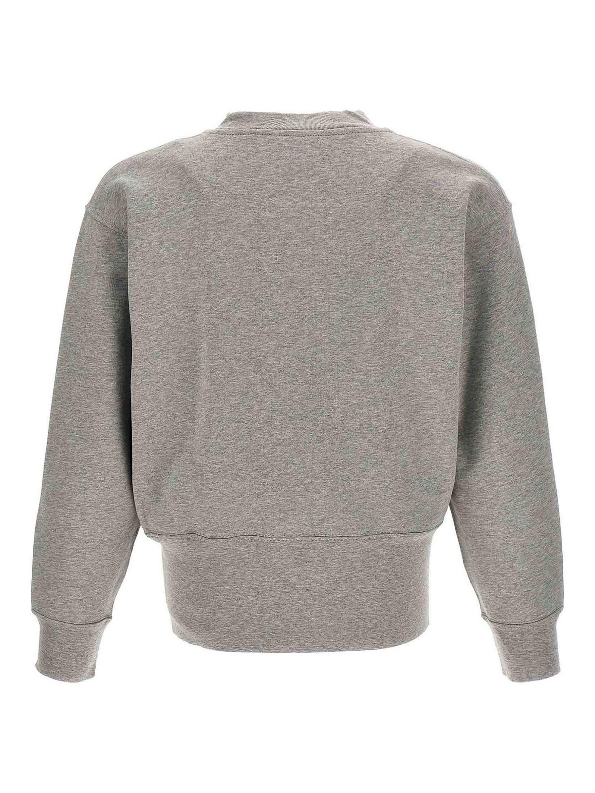 Shop Moncler Sweatshirt In Grey