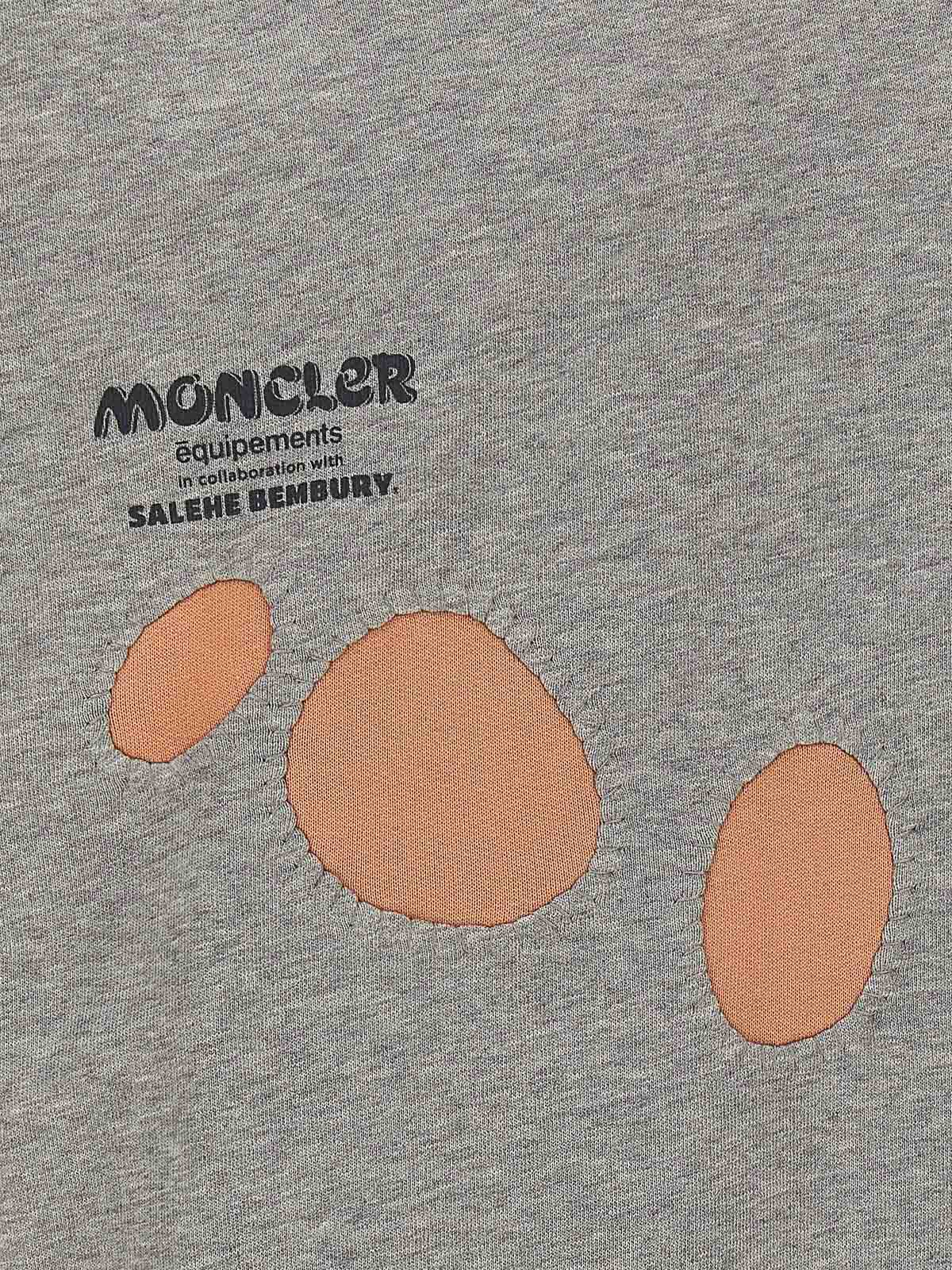 Shop Moncler Sudadera - Gris In Grey