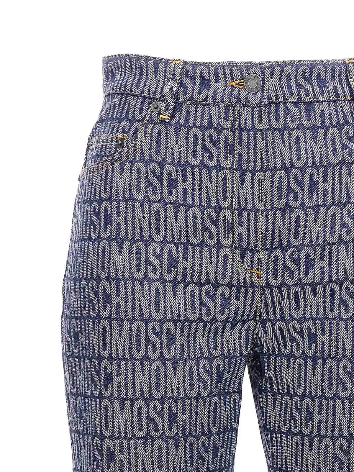 Shop Moschino Jeans Boot-cut - Logo In Azul